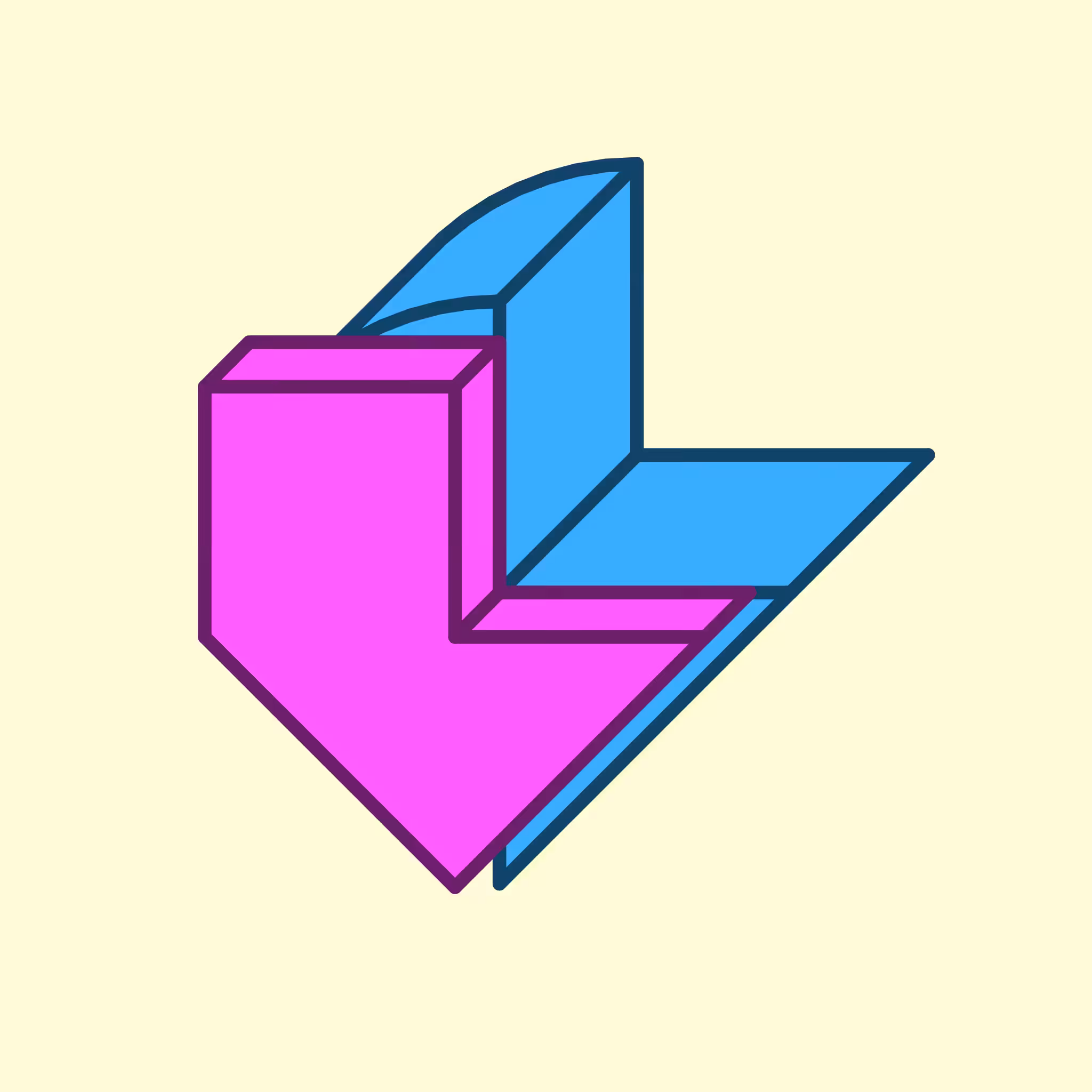 Calm shapes #1032