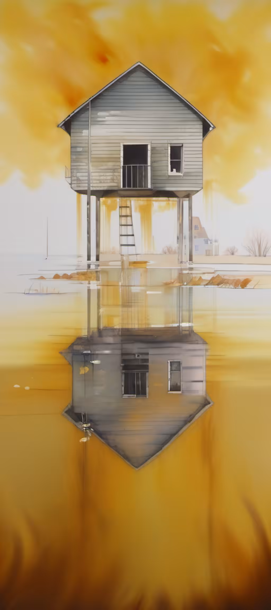 Tall Houses + Trees #17