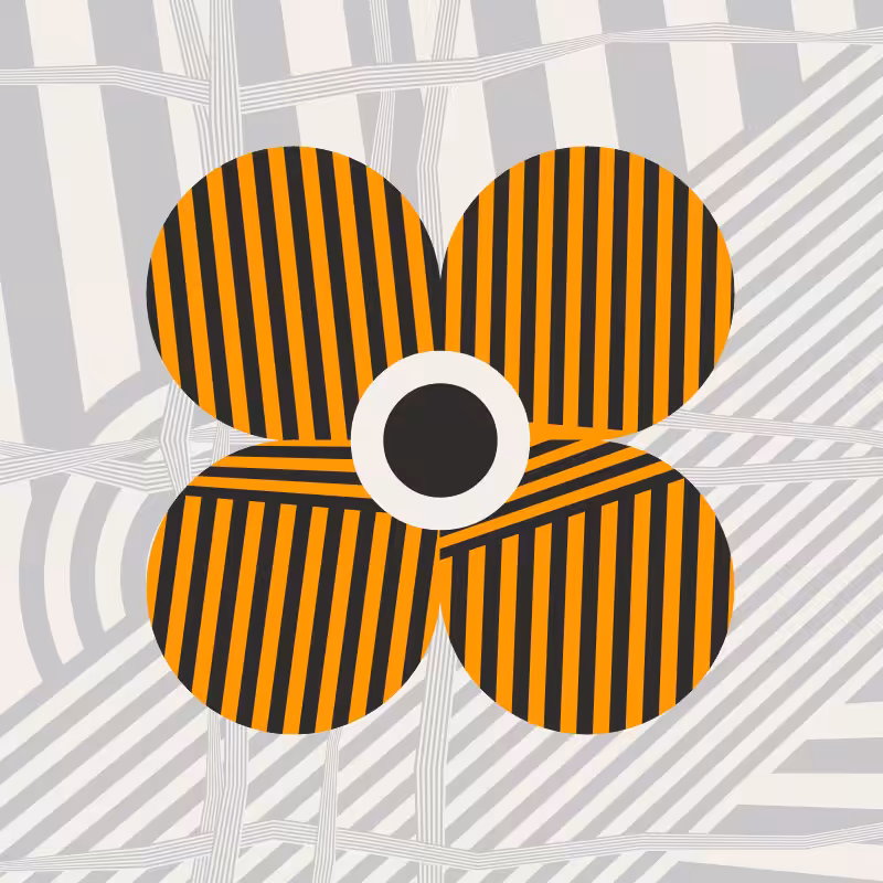 Dazzle Bloom: Big Orange #59