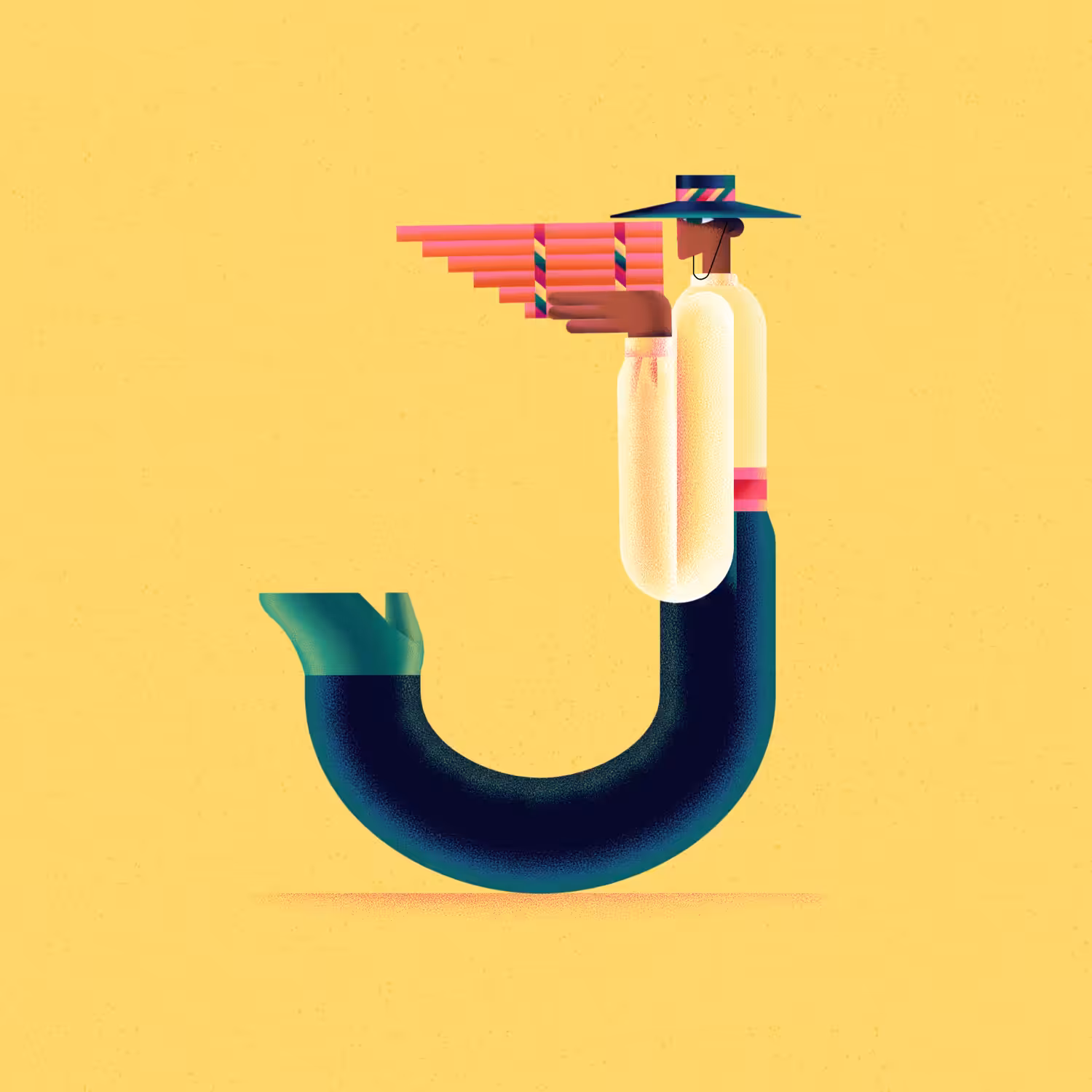 Letter J