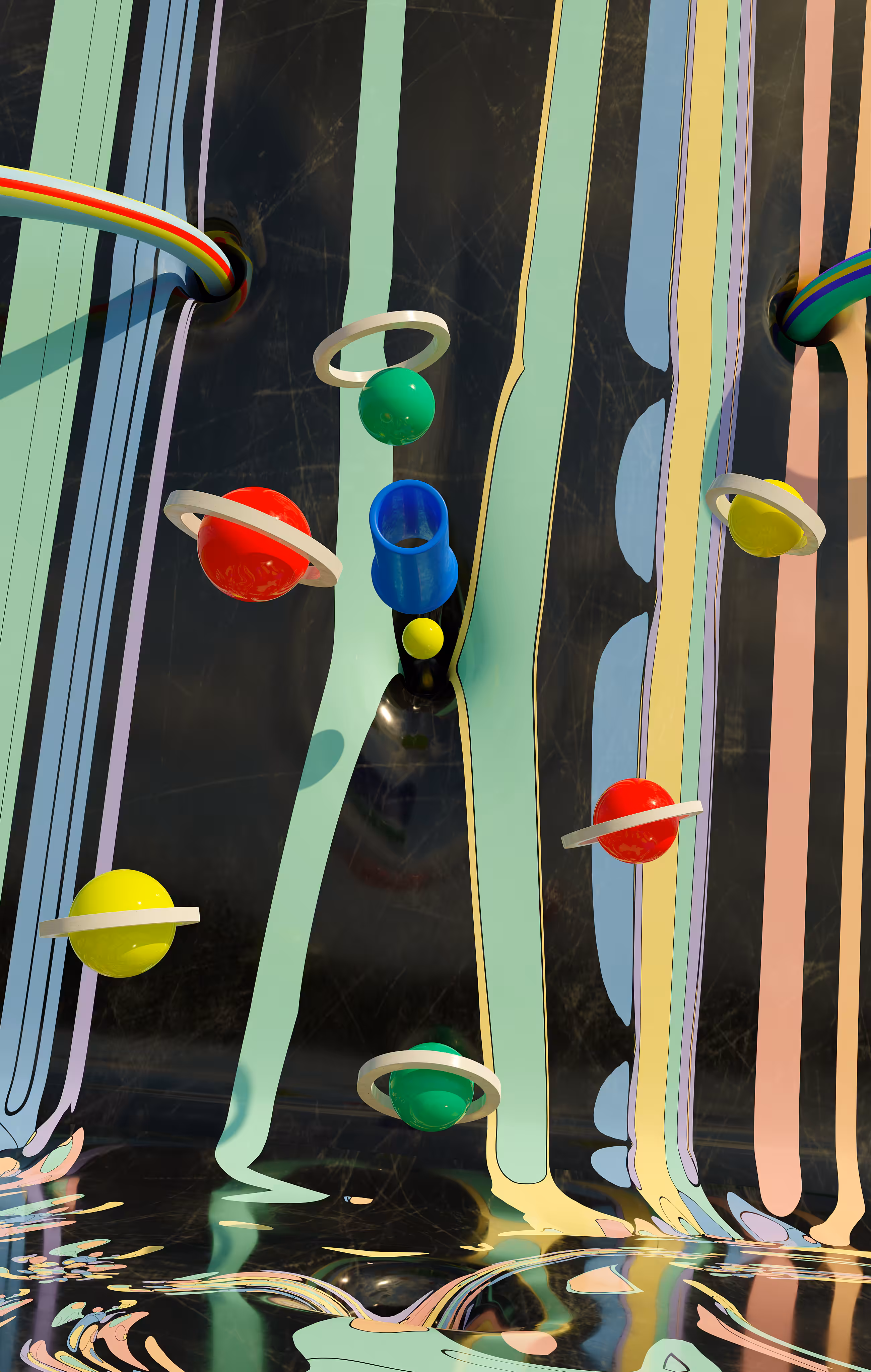Holes and planets