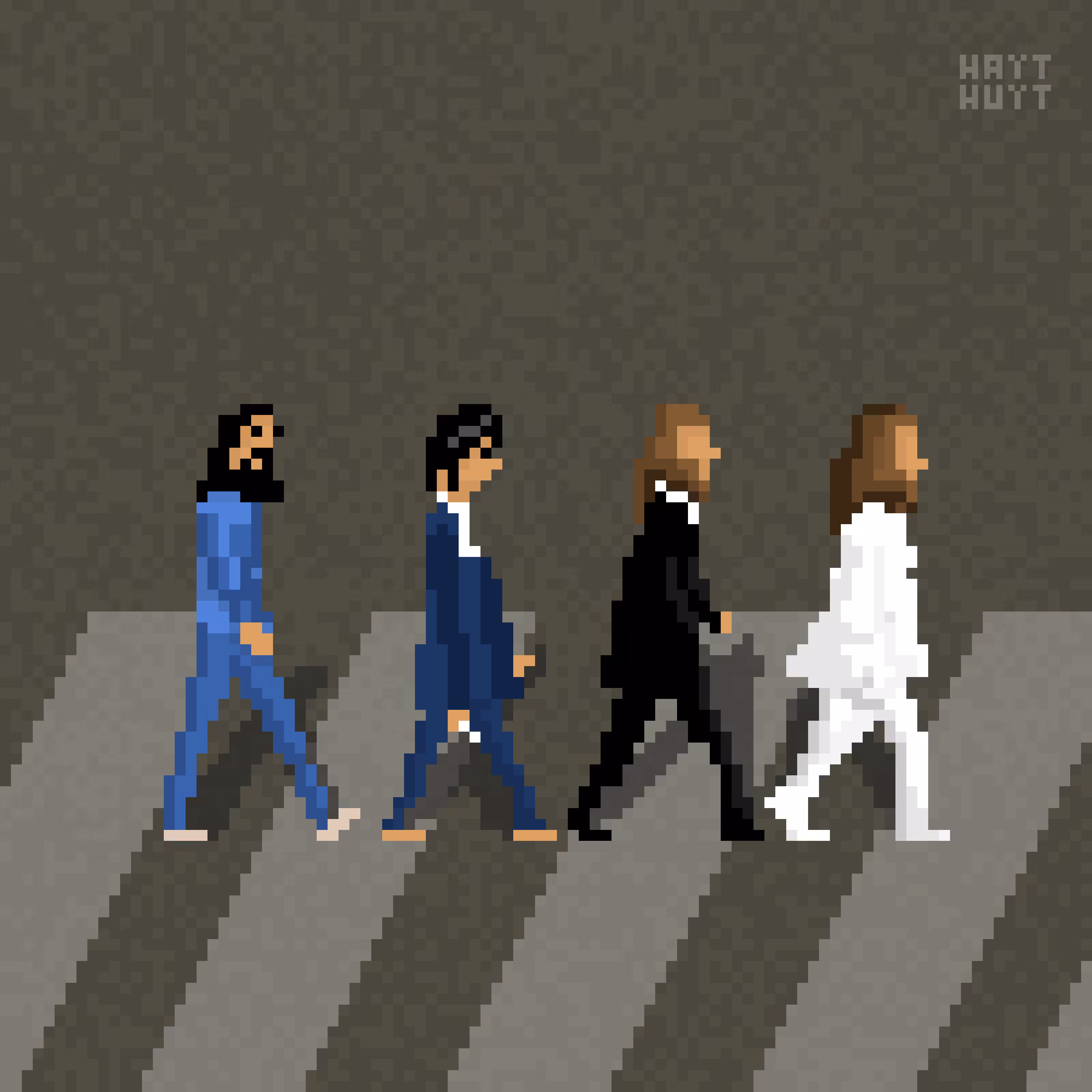 Abbey Road / Pixel Art