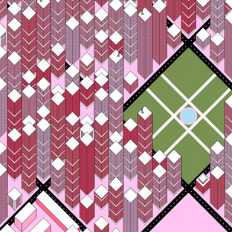 A City from Above #119
