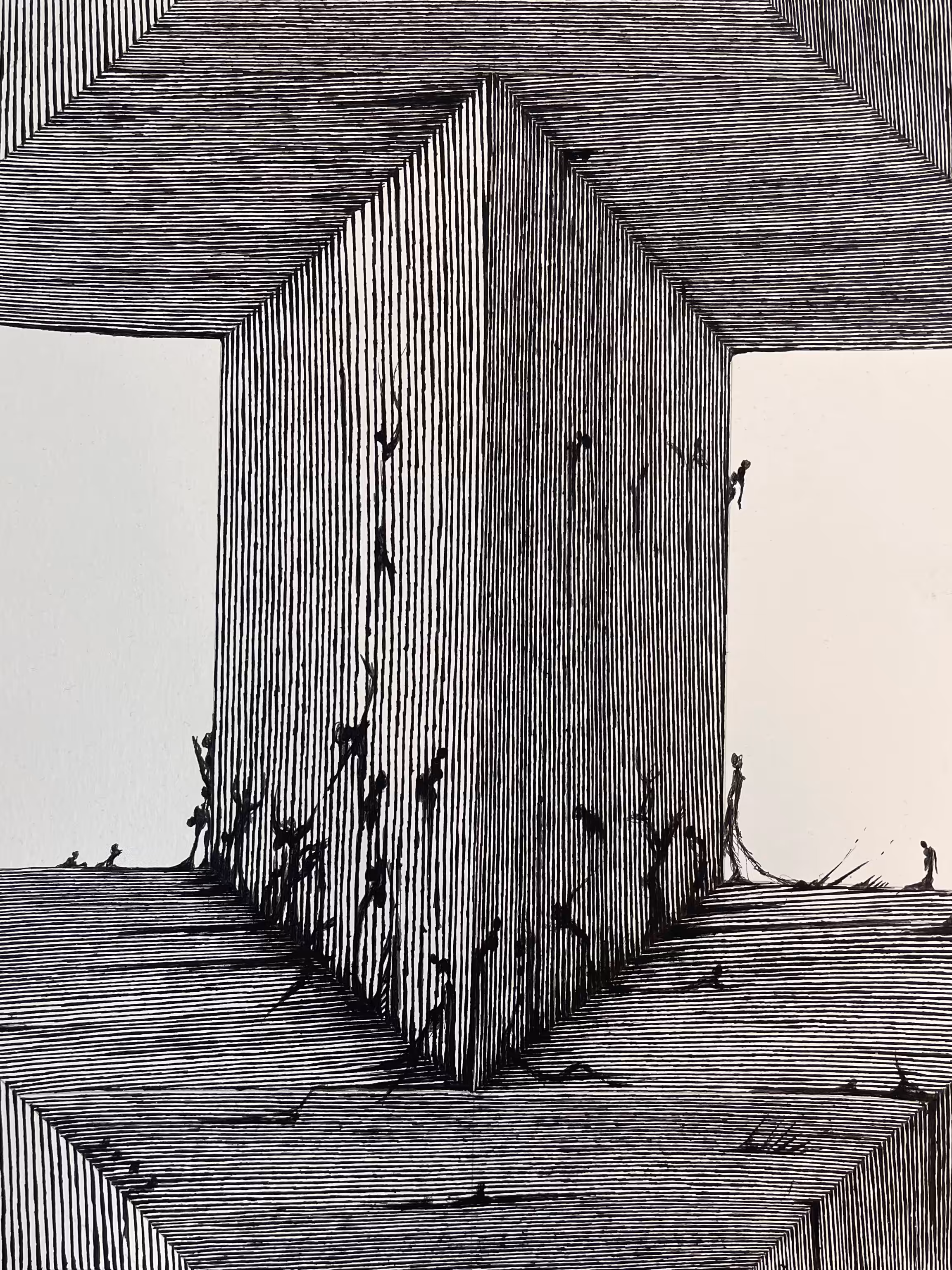 Shackled To A Hedonist Post (or)  A Diametrically Opposed Triangular Pillar