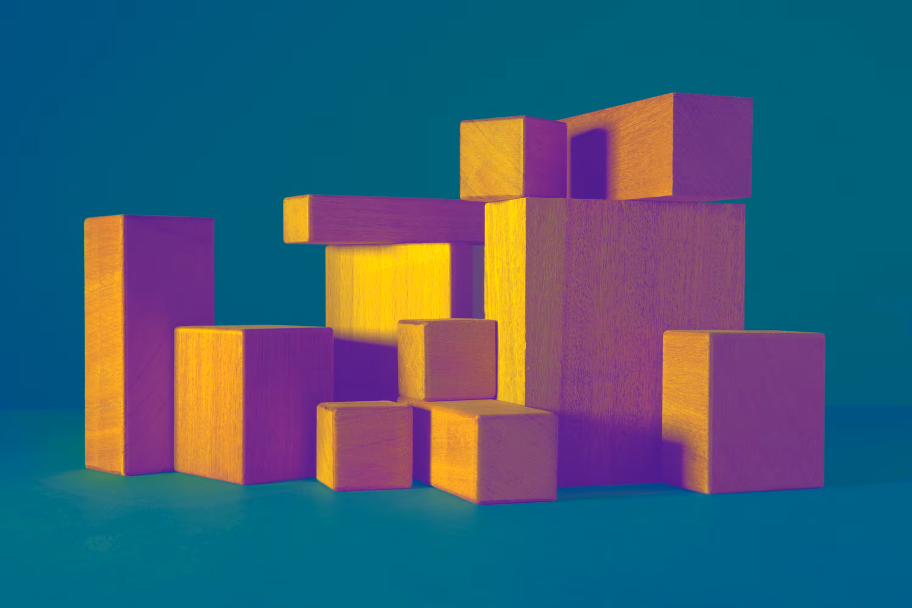 Fomoing Cyan Pink Yellow
