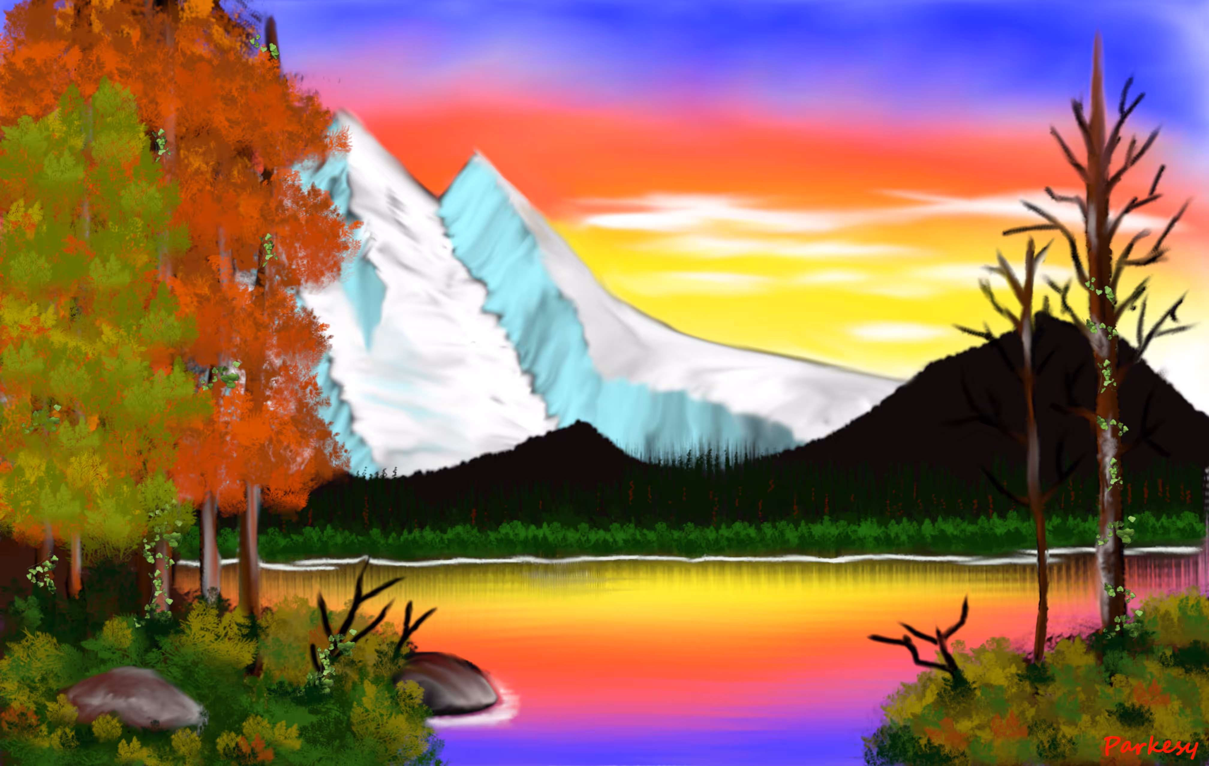 Lakeside Sunset