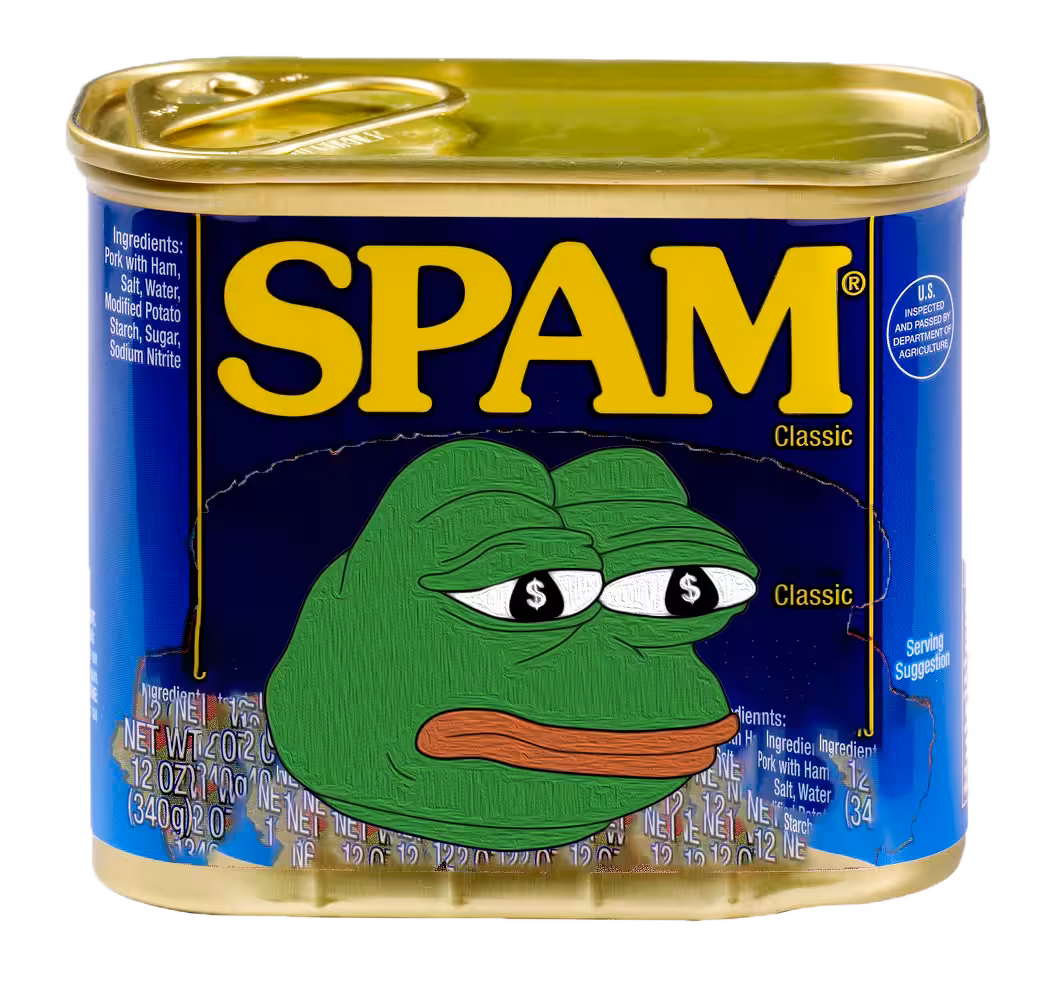 PEPE SPAMART CAN (sticker)