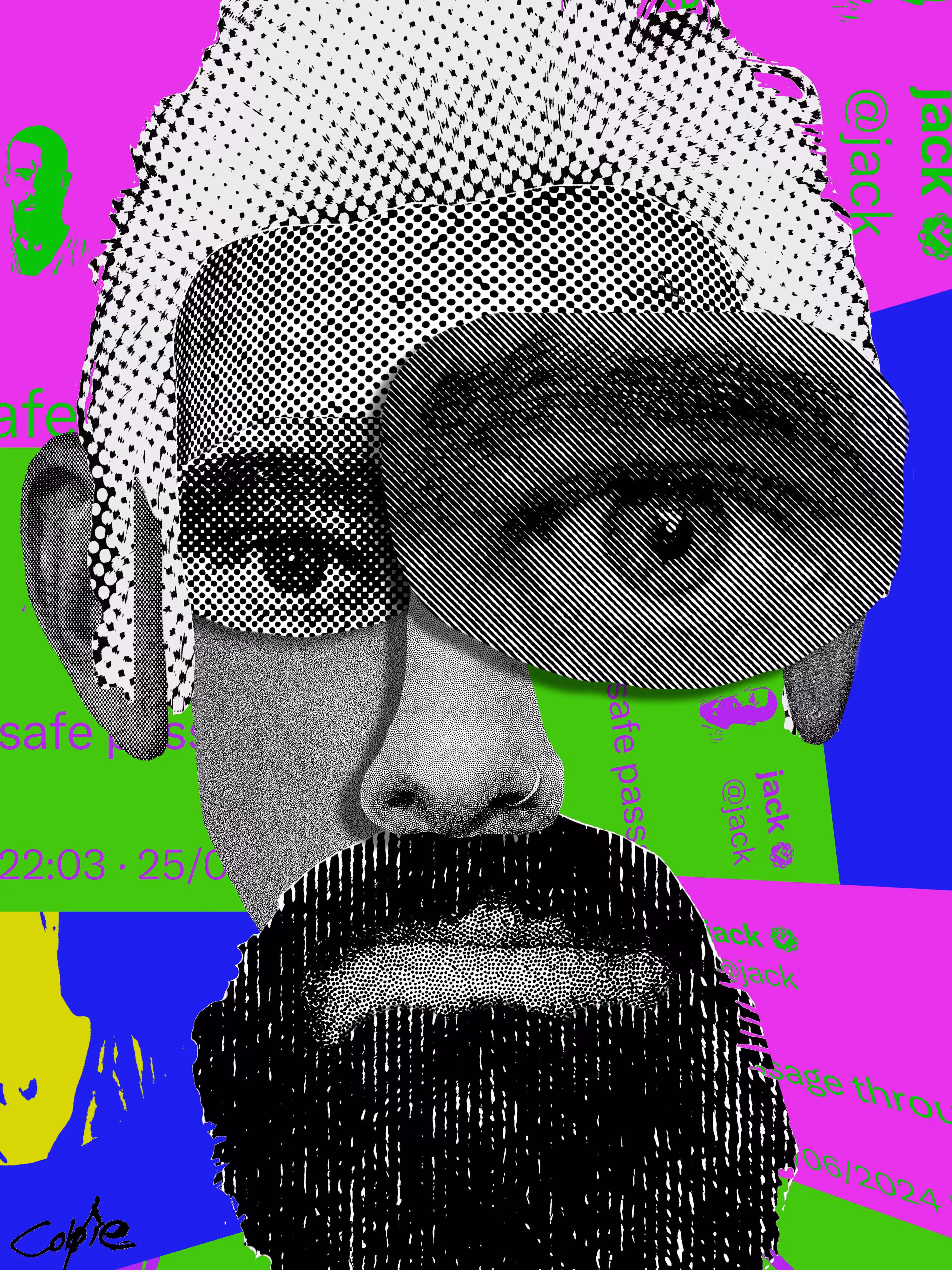 Jack Dorsey - Decentral Eyes - Safe Passage Variant - 03/240