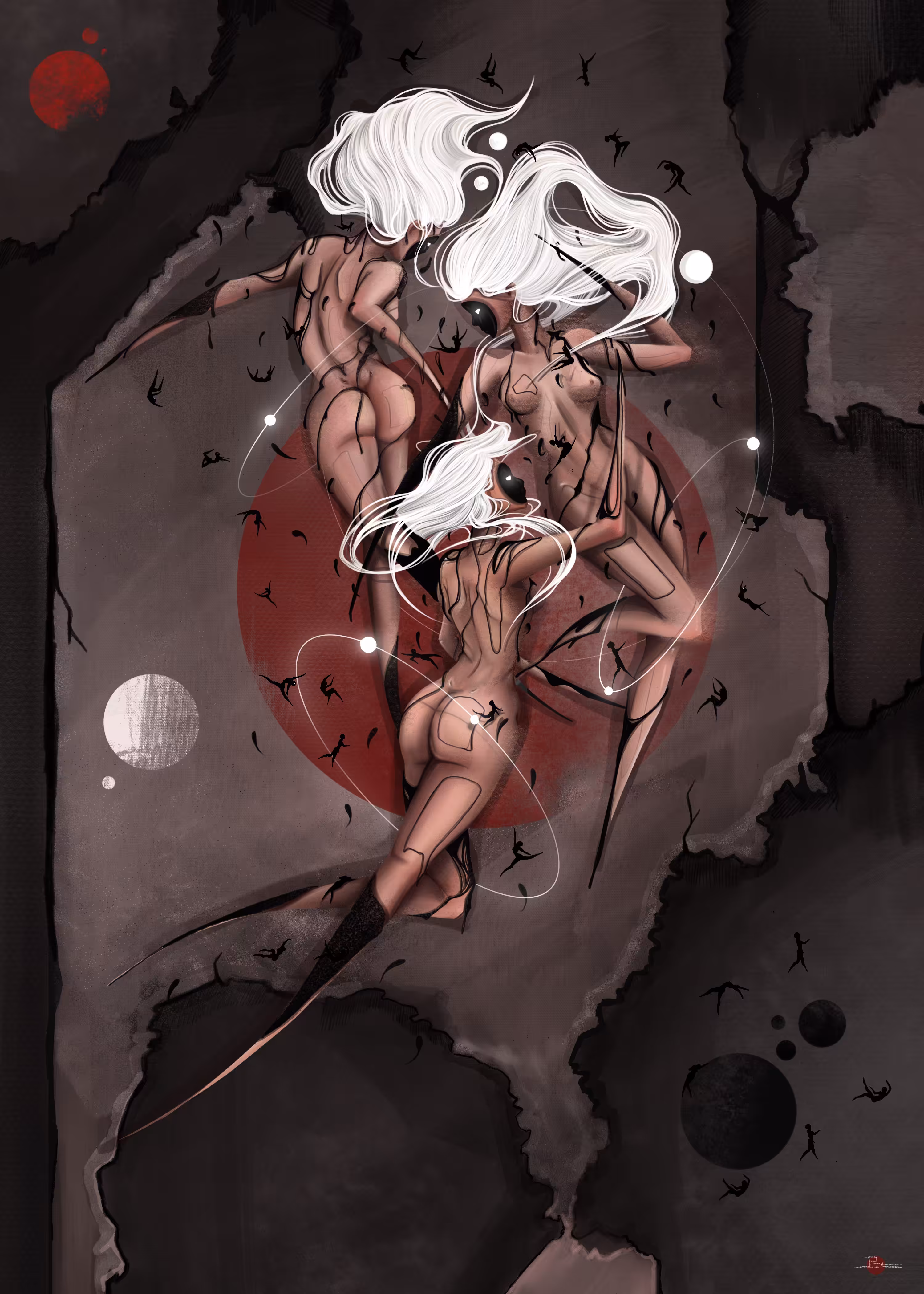 № 2 The Three Masked Woman