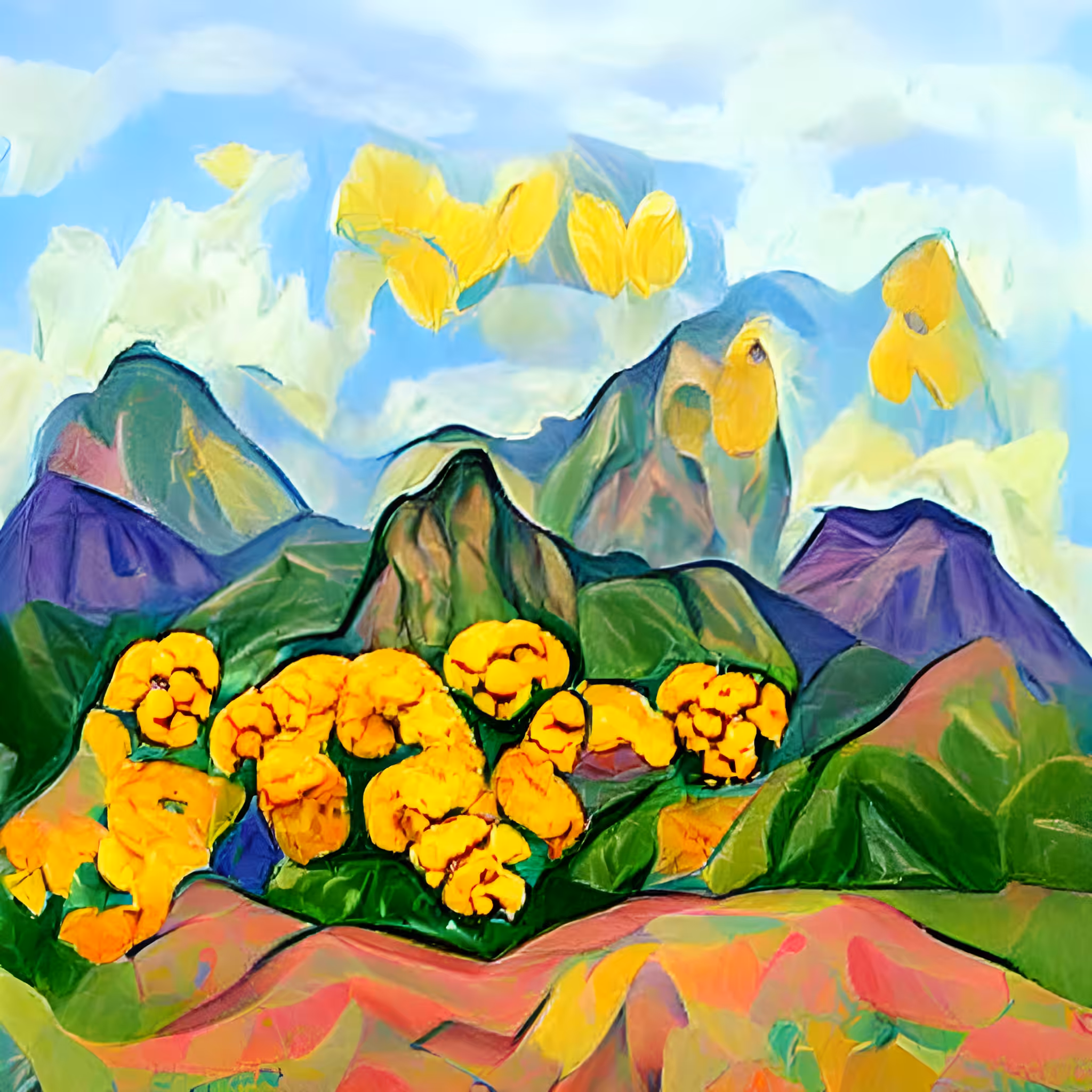 Yellow Bloom #09