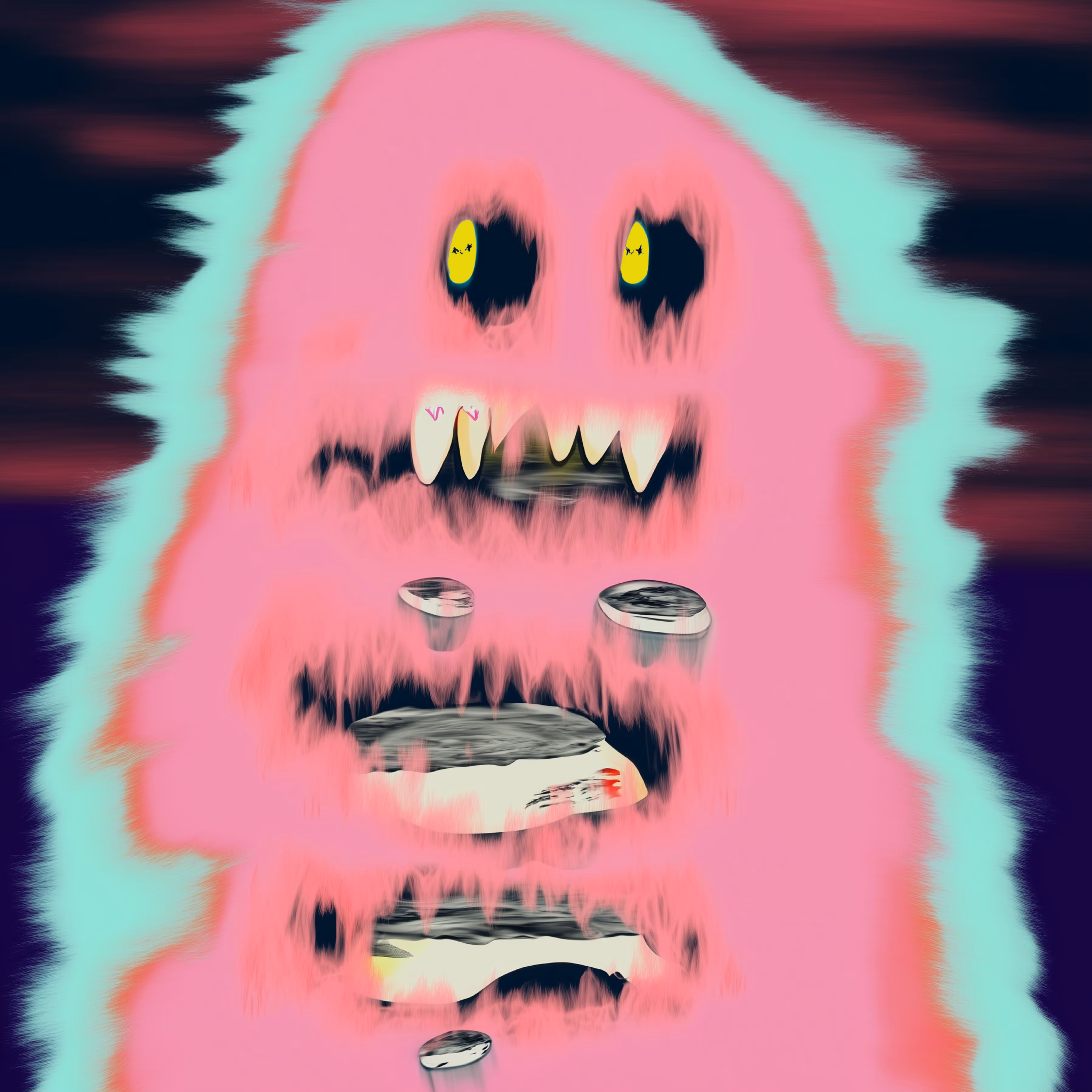 FROM SPAM TO SLOP - SPAM ART: Totemic Ghost