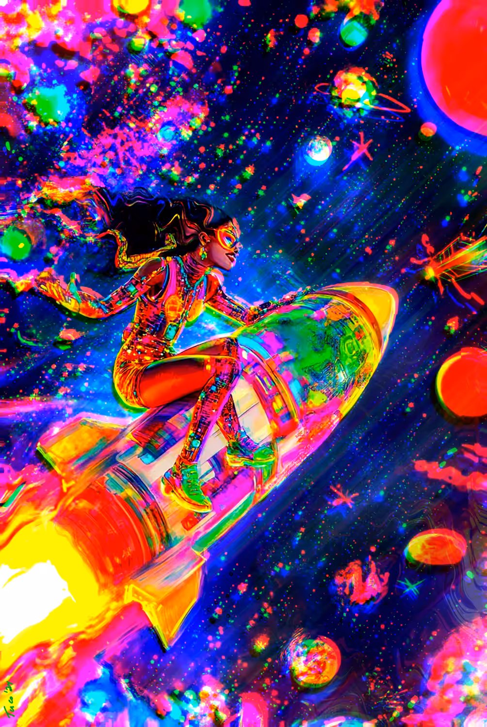 NEON BLAST OFF!  2025