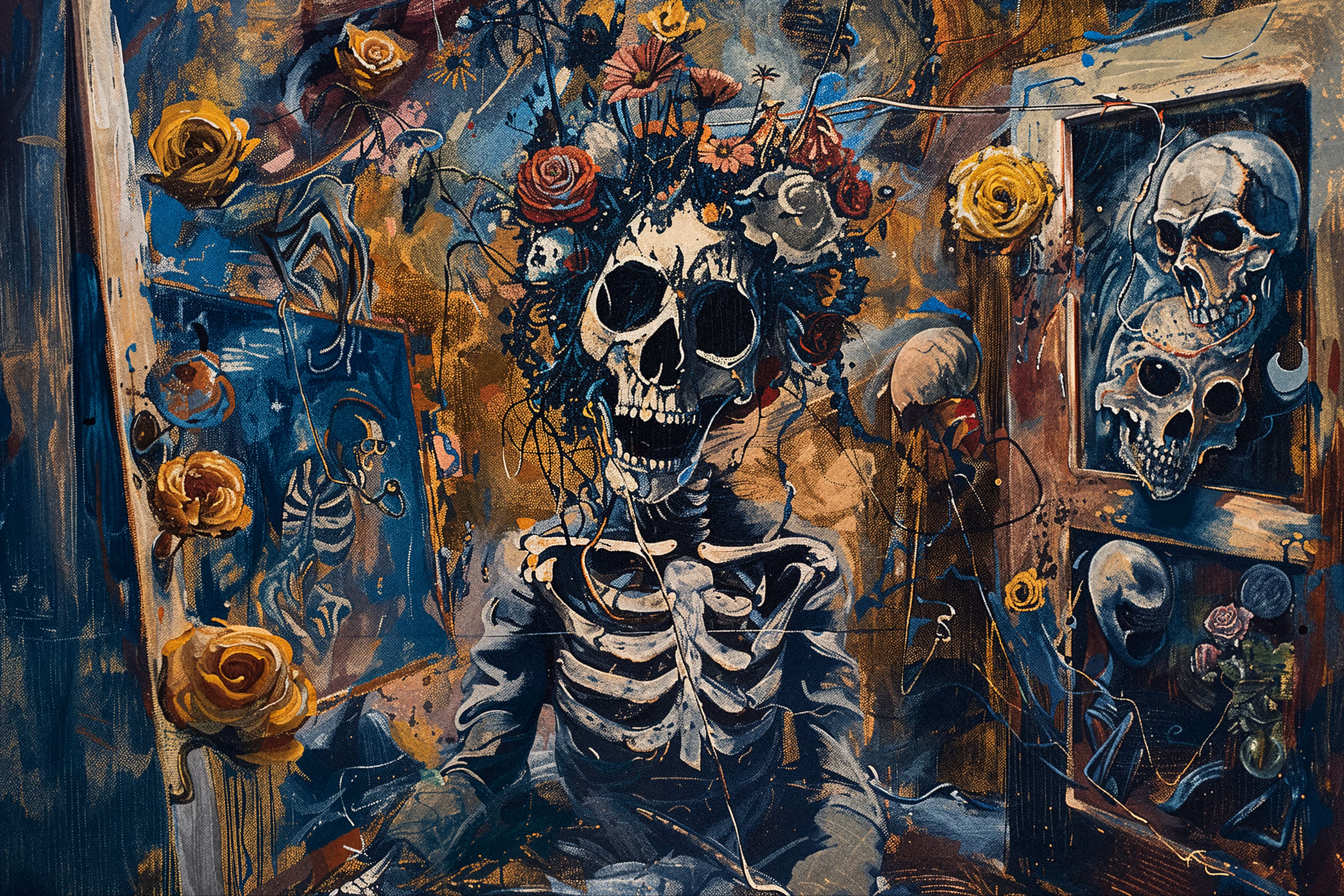 SKULL OF THE OBSERVER 🏴‍☠️🌸