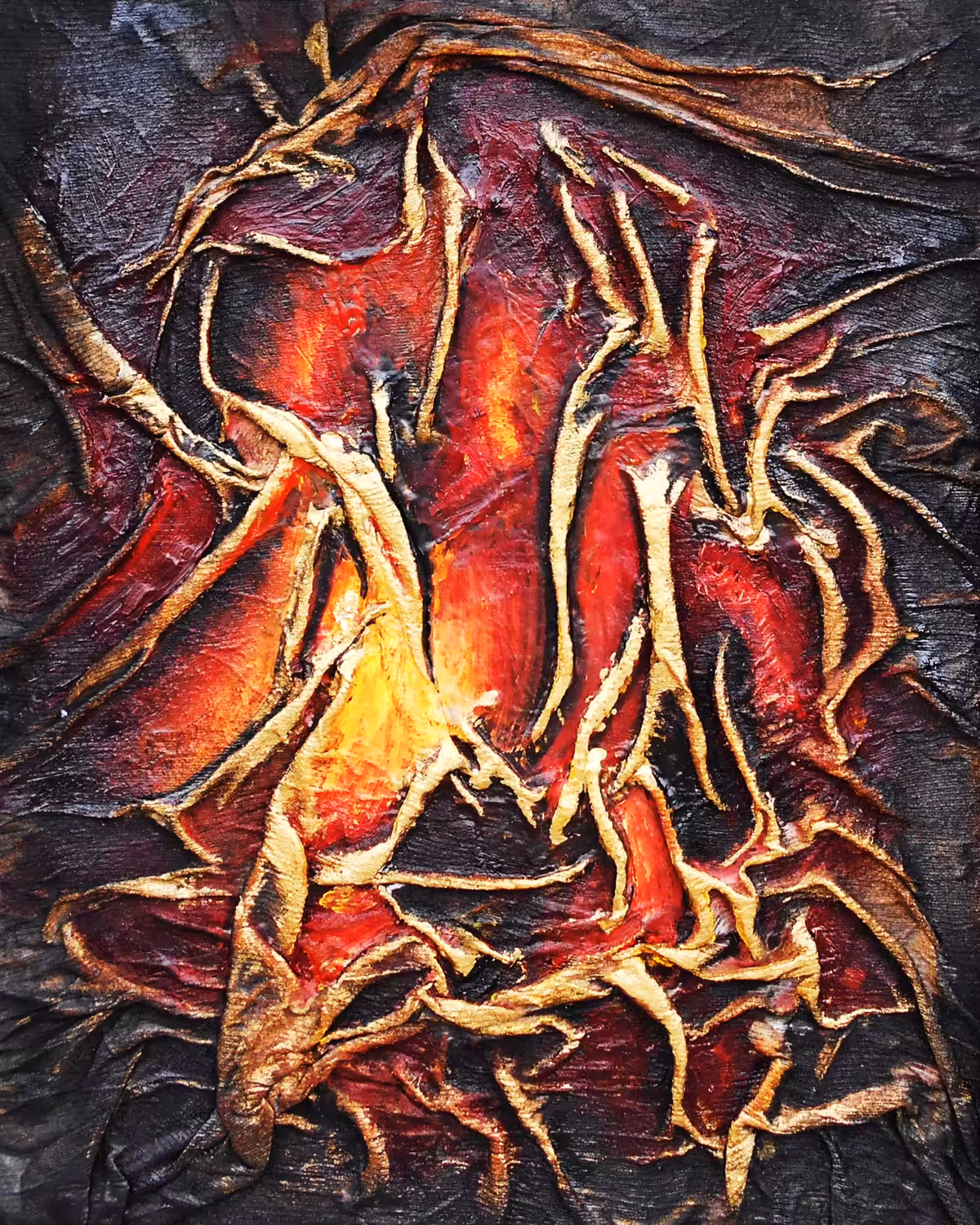 firelight moving