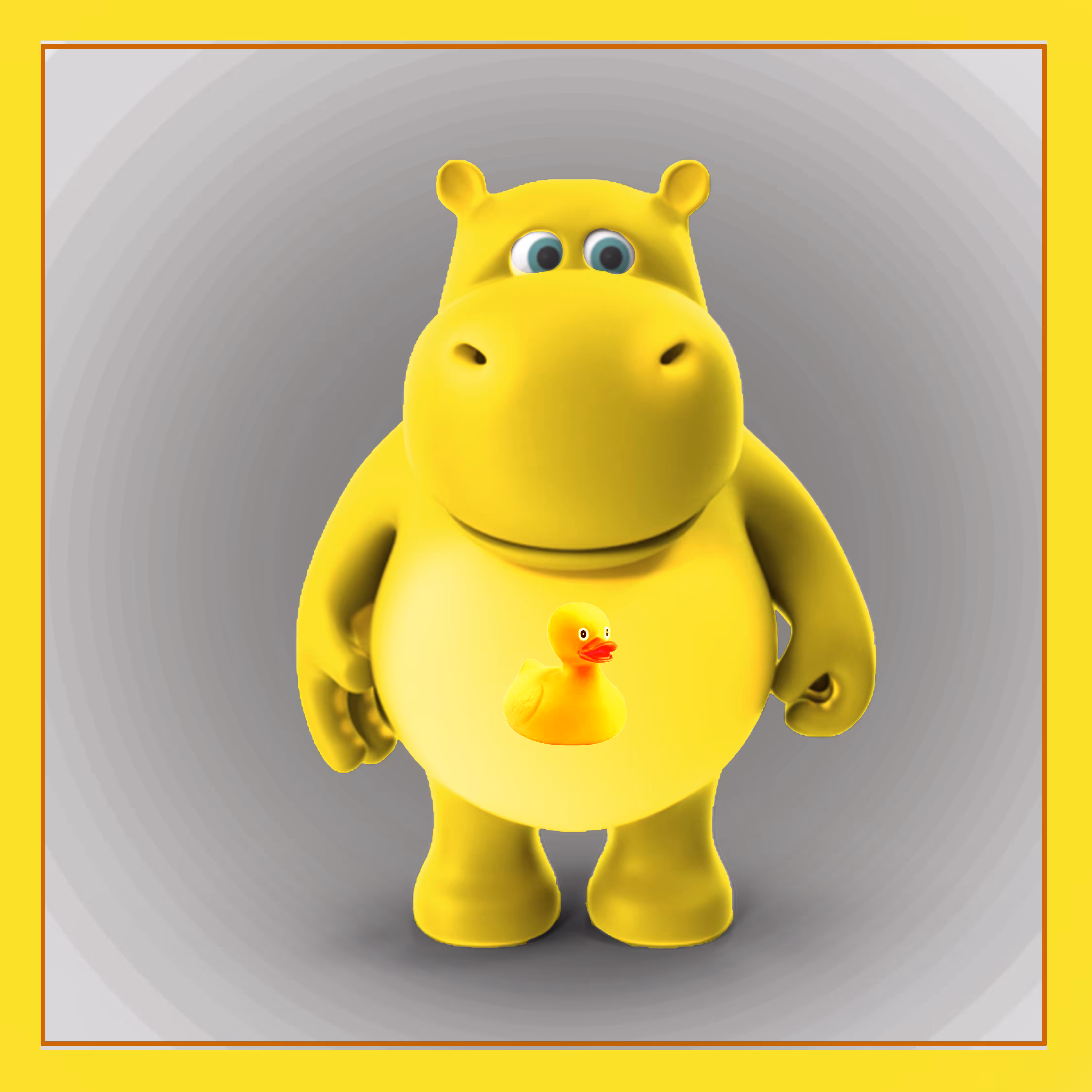 Rubber Ducky Hippo