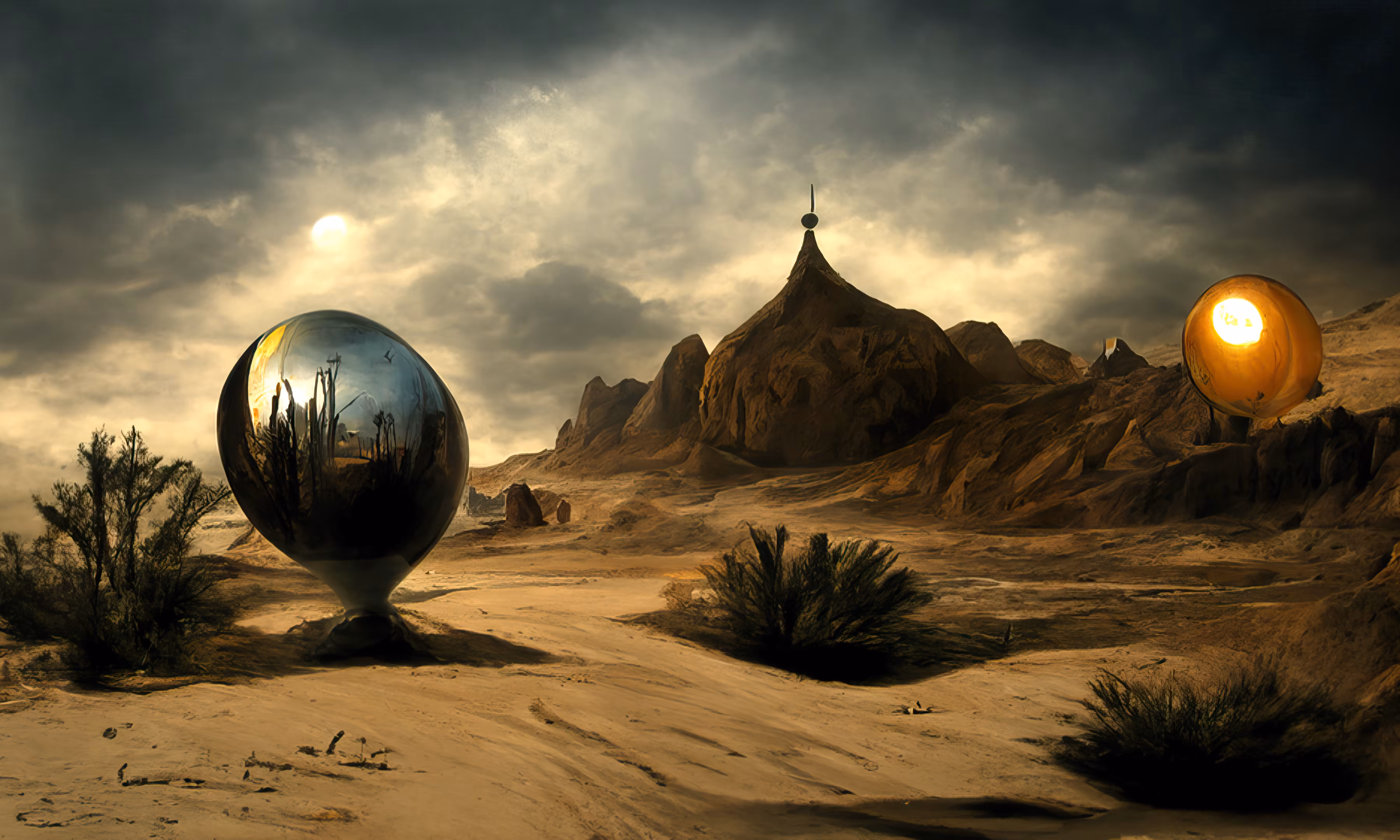 Invaded by Time and Reflection#4