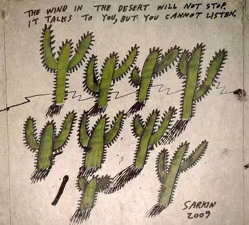 Cactus Comix - Jon Sarkin #046-AS