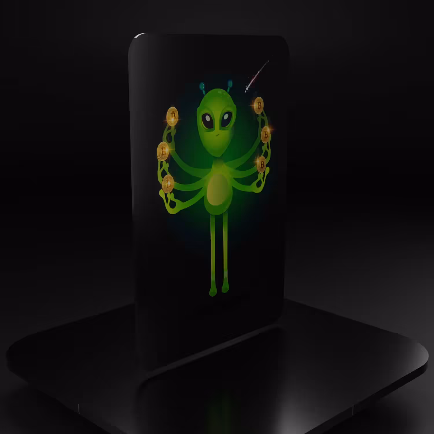 Crypto Aliens Card #08