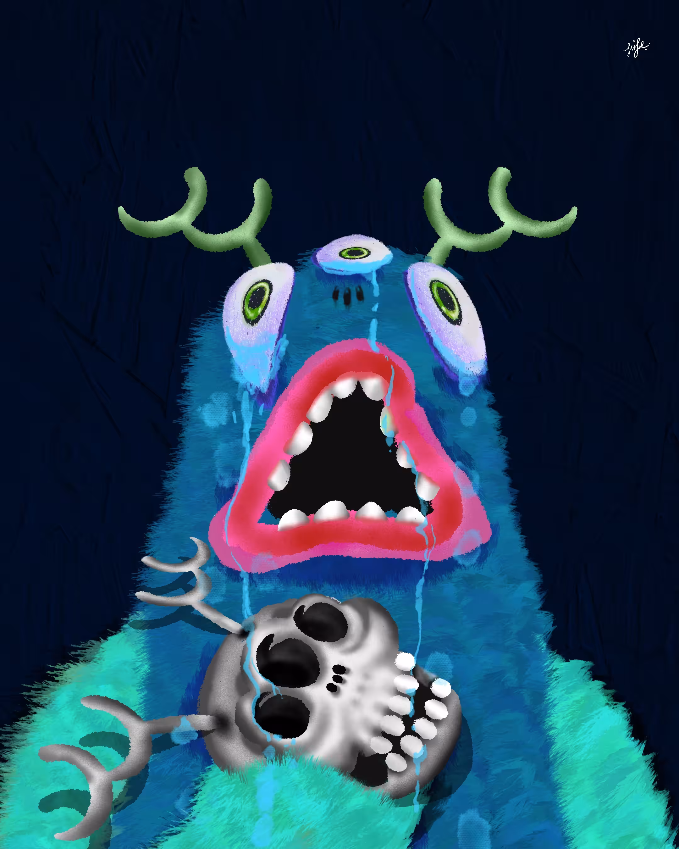 Depression Monster #0053