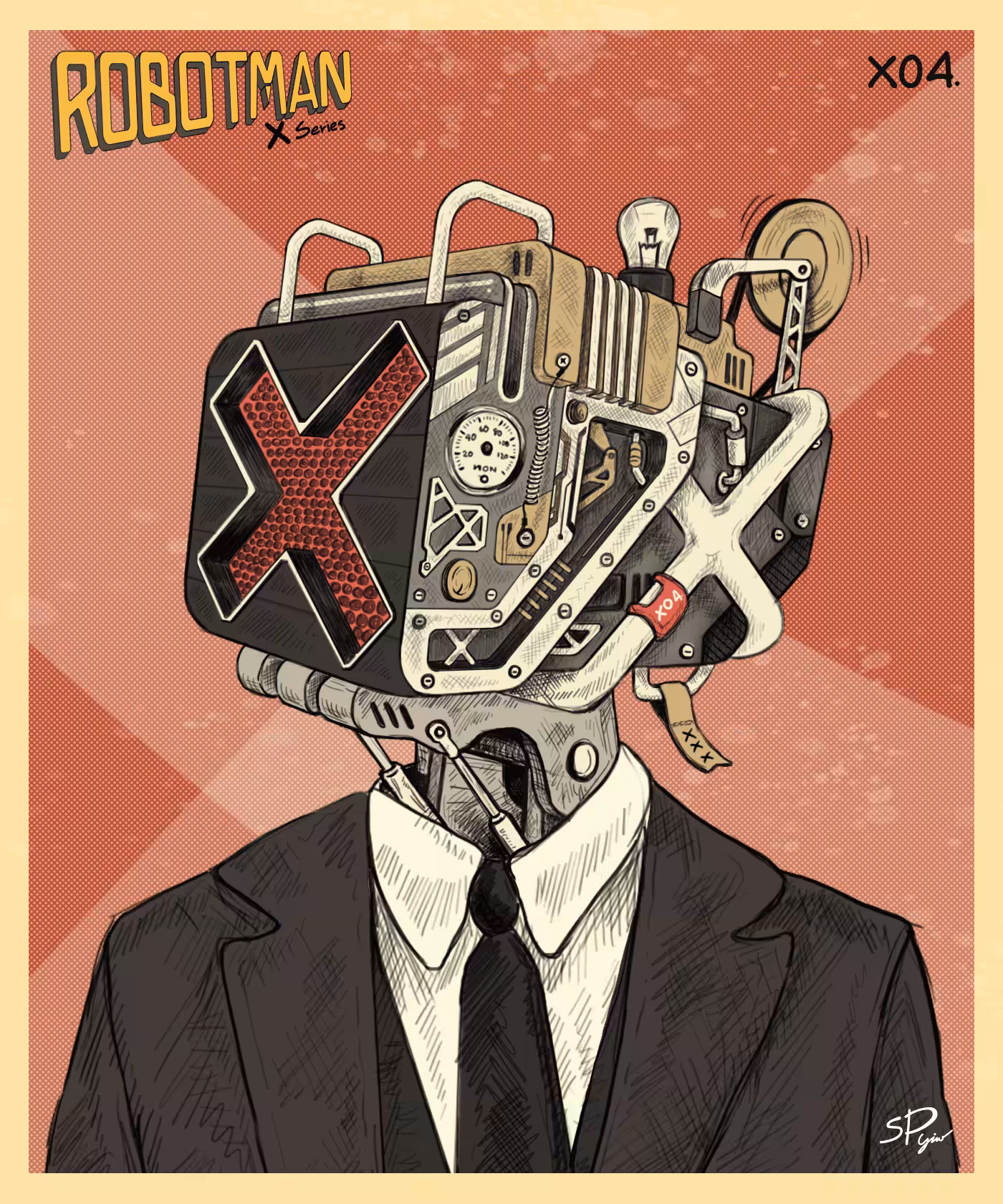 ROBOTMAN - X Series_#X04 (X)