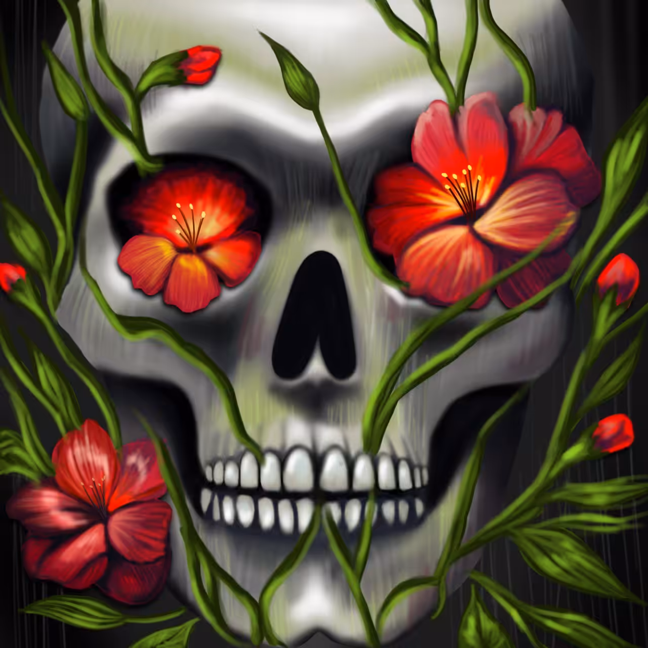 The bloom of the forgotten - red