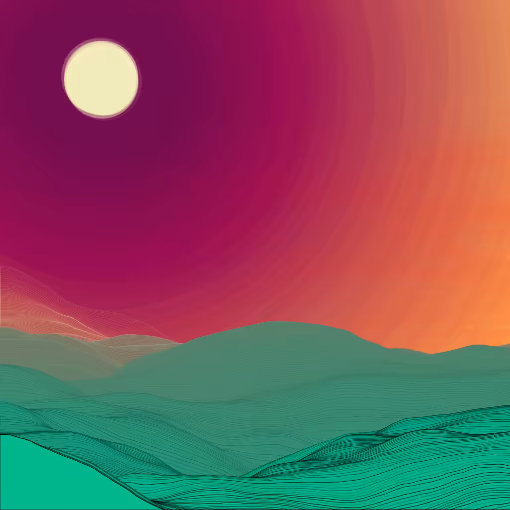 Valley at Dawn #7