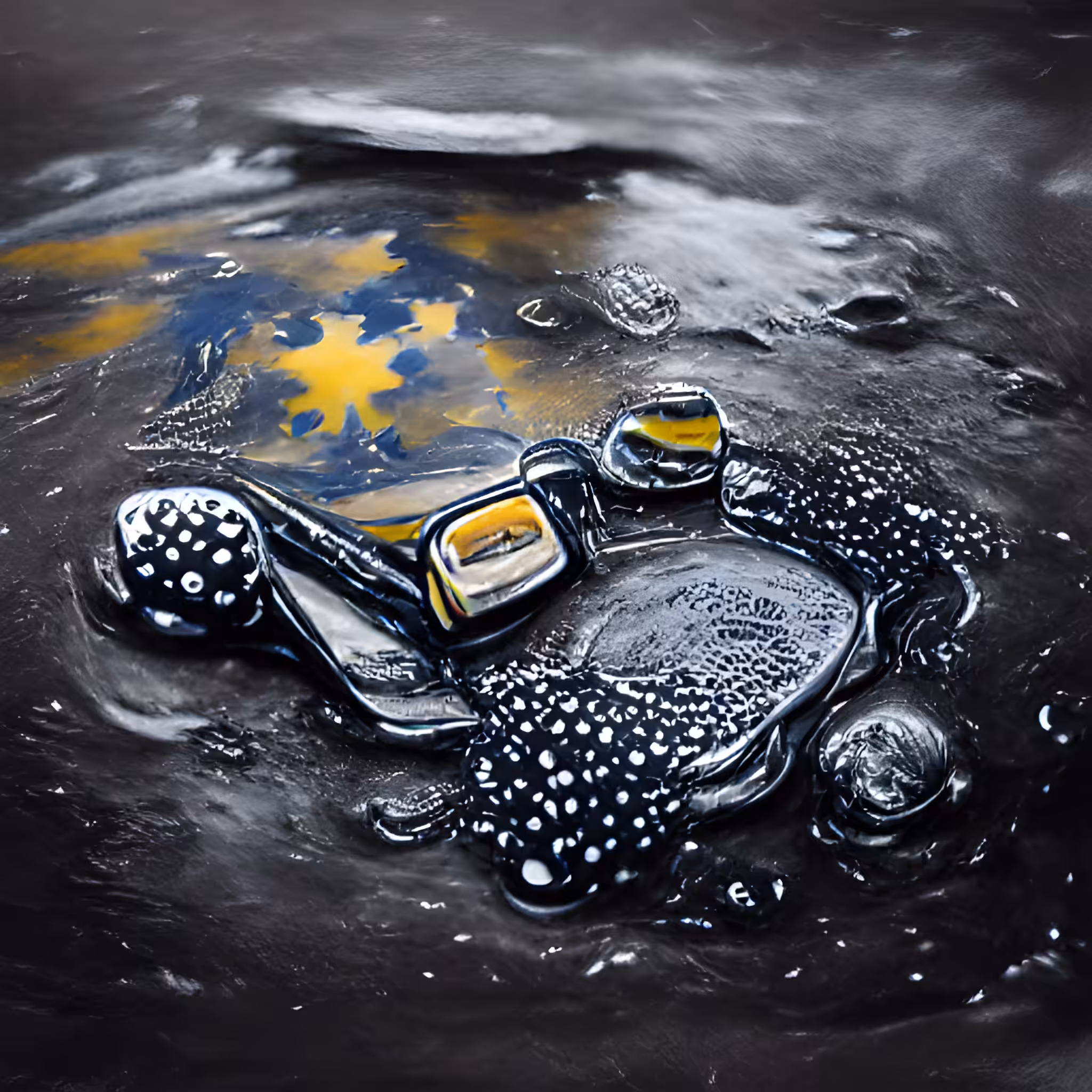 Pools of Starry Night #10