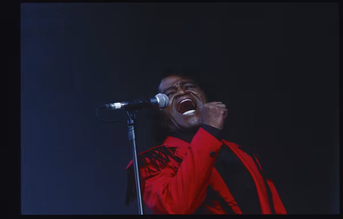   ‘Godfather of Soul’…The hardest working man in show business’.