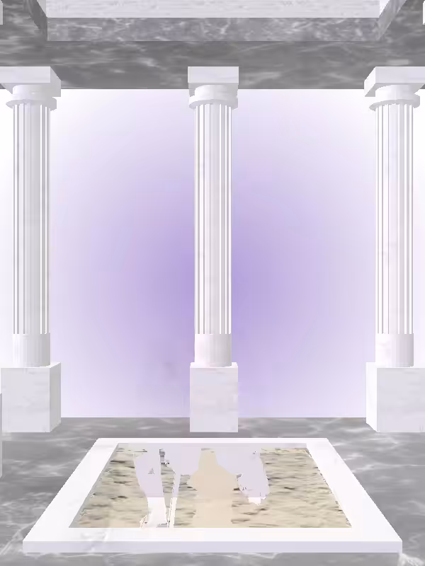 HeavenComputer: The Fading Fragmented Crawling Magnetic Magenta Man #6879