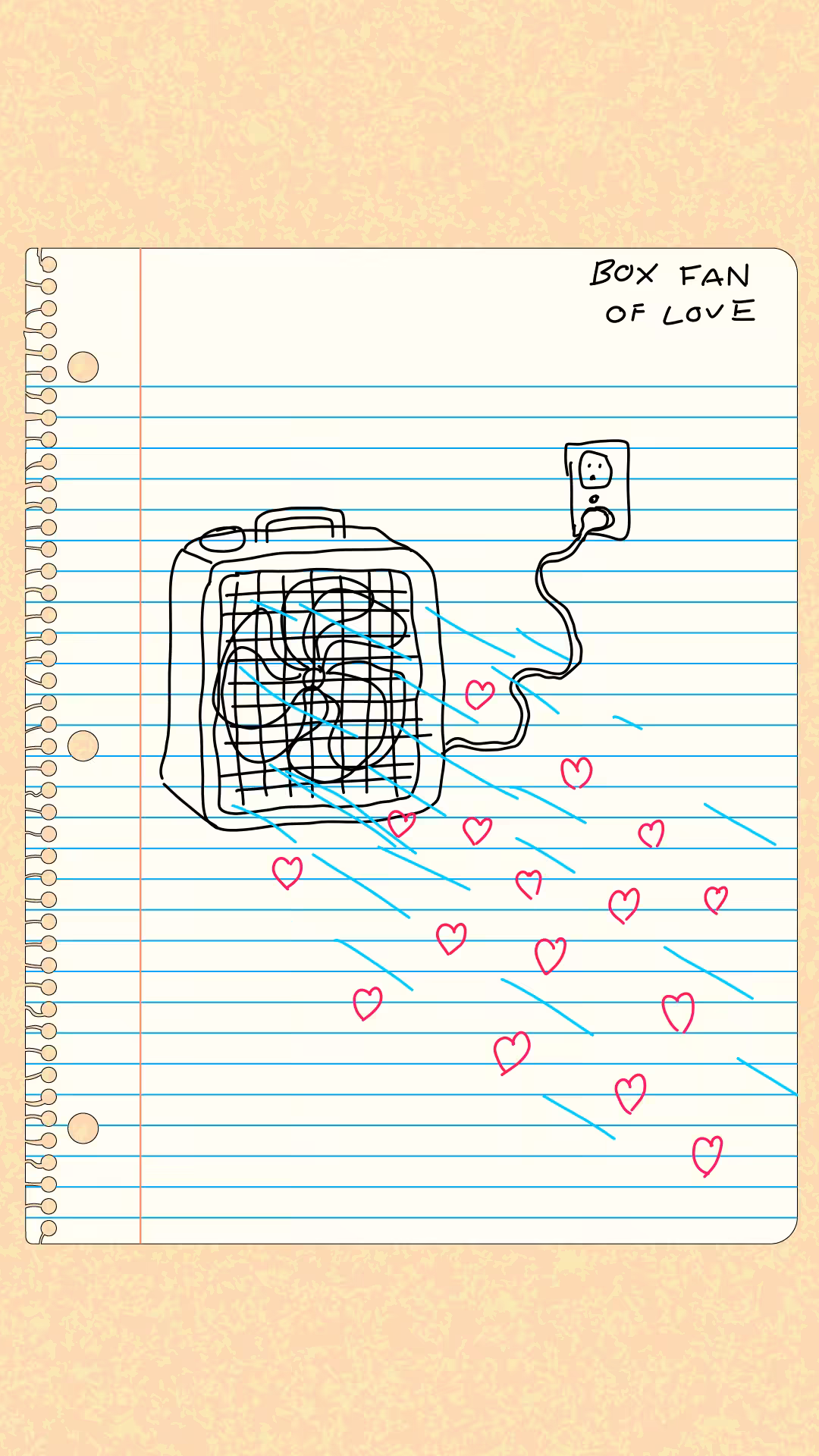 box fan of love