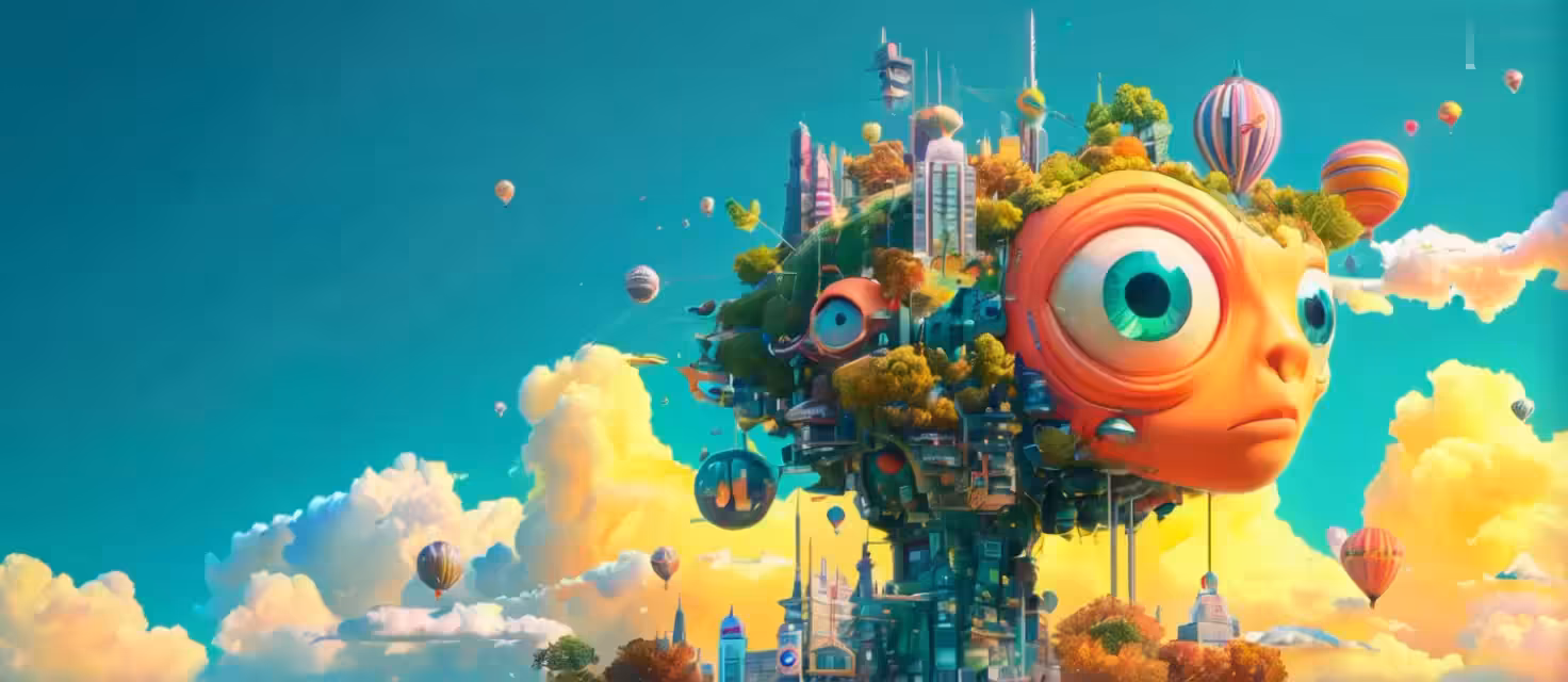 A world in the brain of aliens