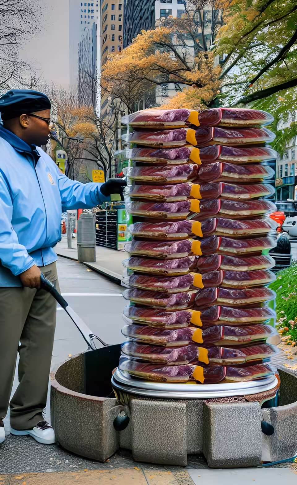New York SPAM street kitchen