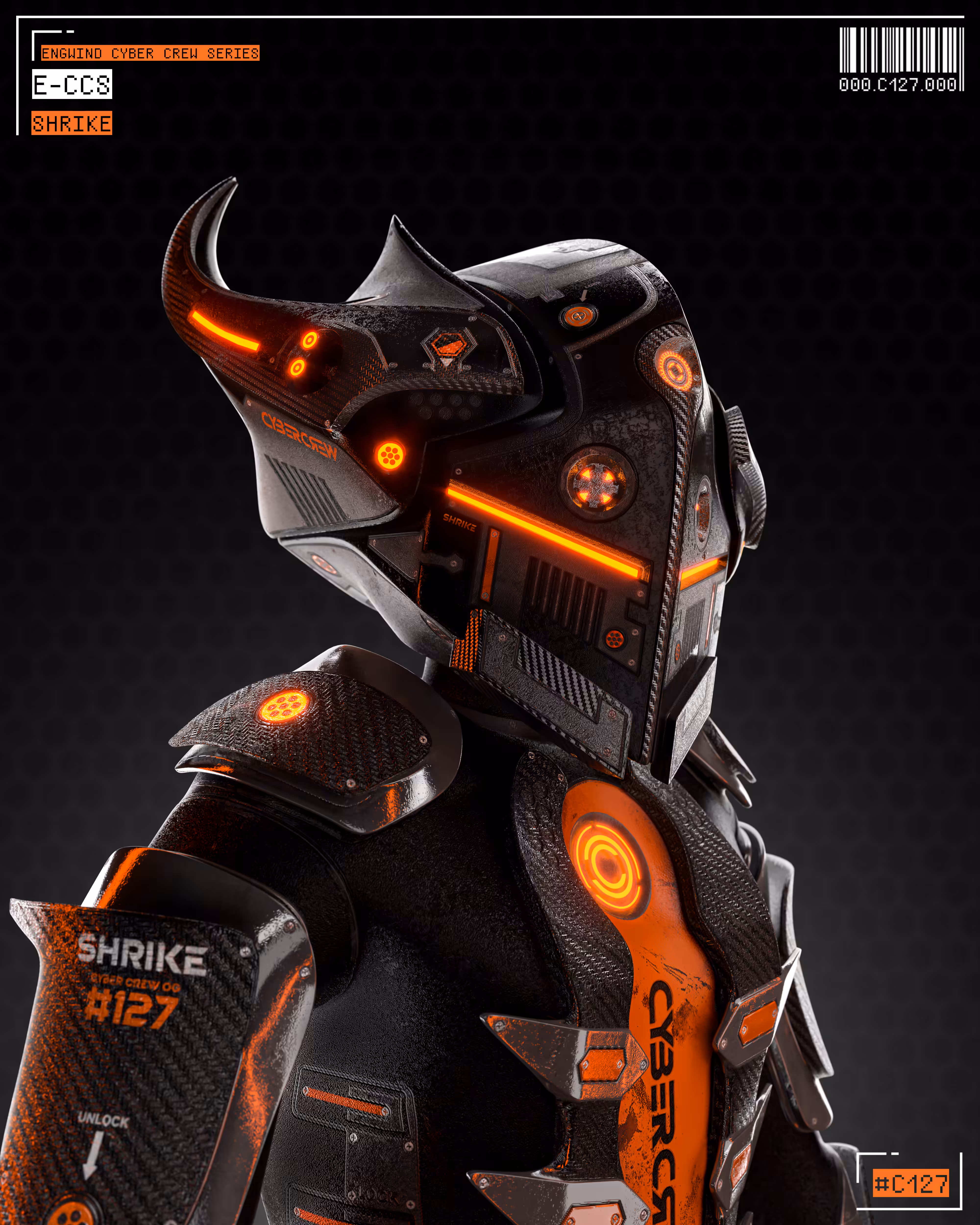 #127 CYBER CREW - SHRIKE