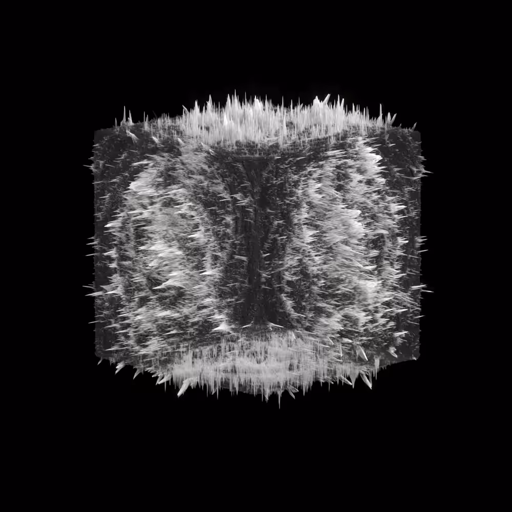 CUBE - GRAY GLITCH Style