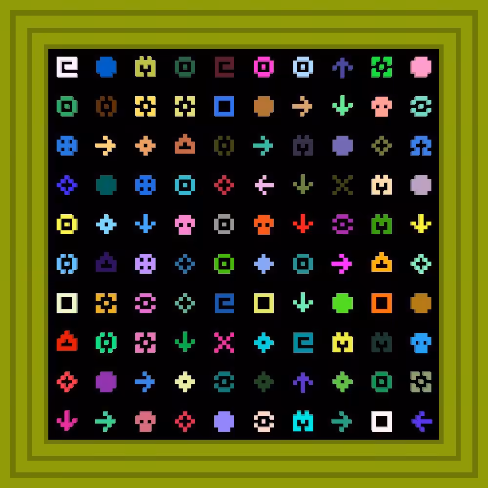 0 :: Procedural Symbols #33/1000