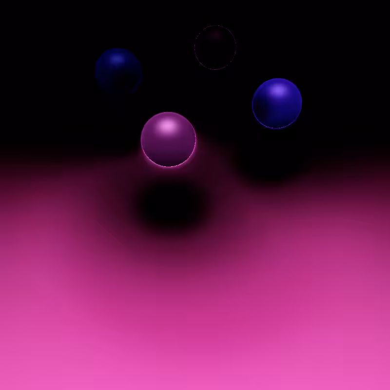 Audioreactive Shiny Spheres #5