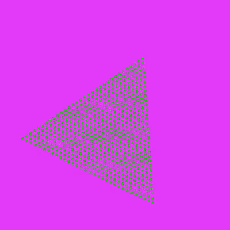 Triangle Color Study #55