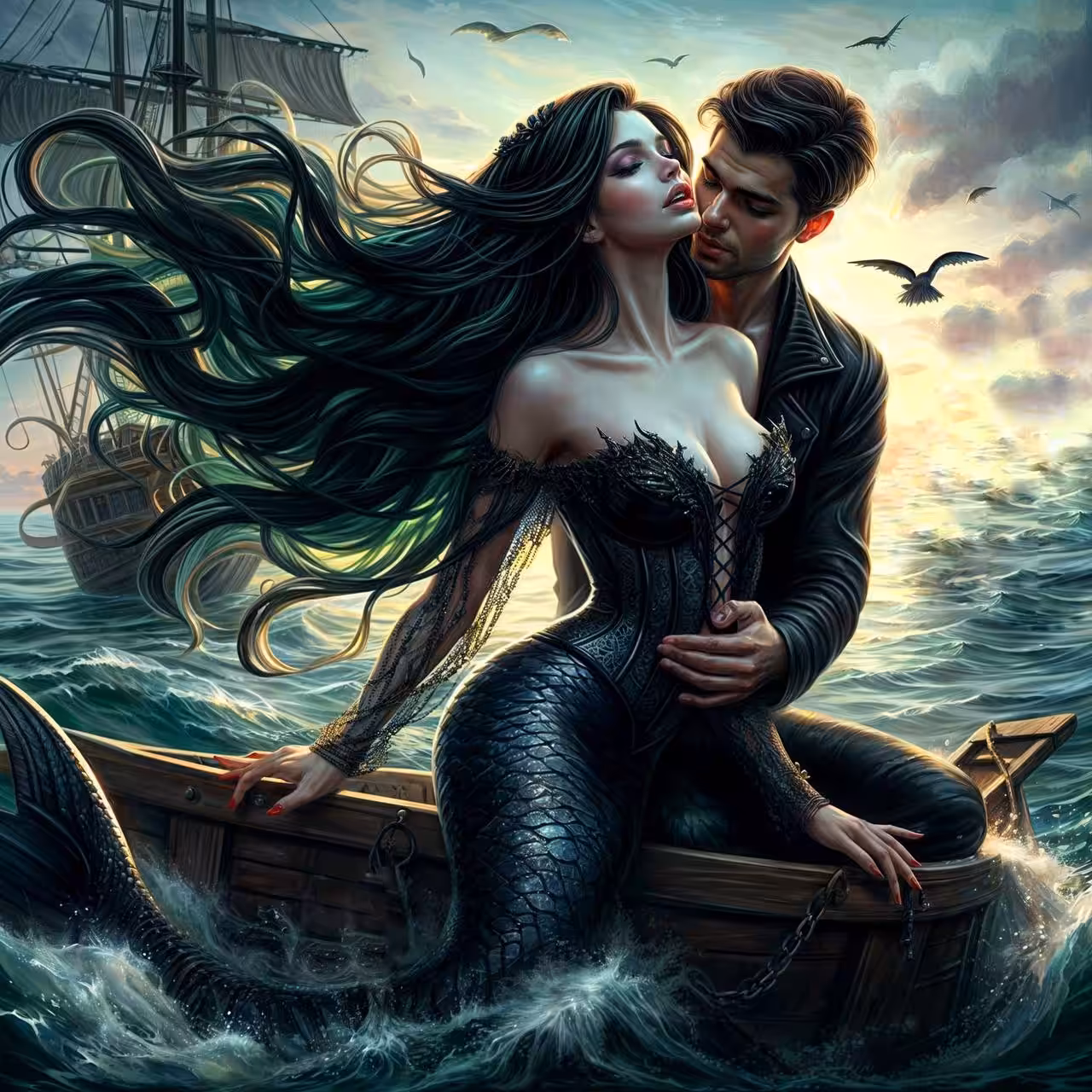 embrace of the sea witch 🖤