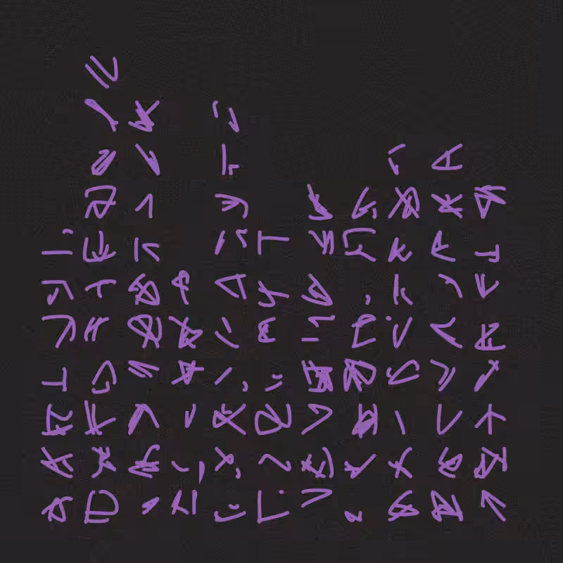 Asemic writing #26