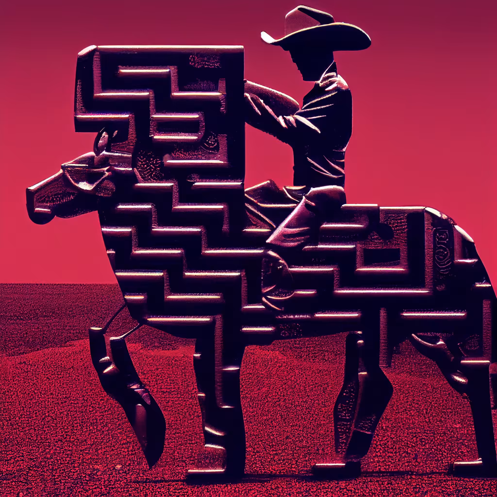 DIGITAL COLT GROWTH PROCESSES (PRINT 16/18)