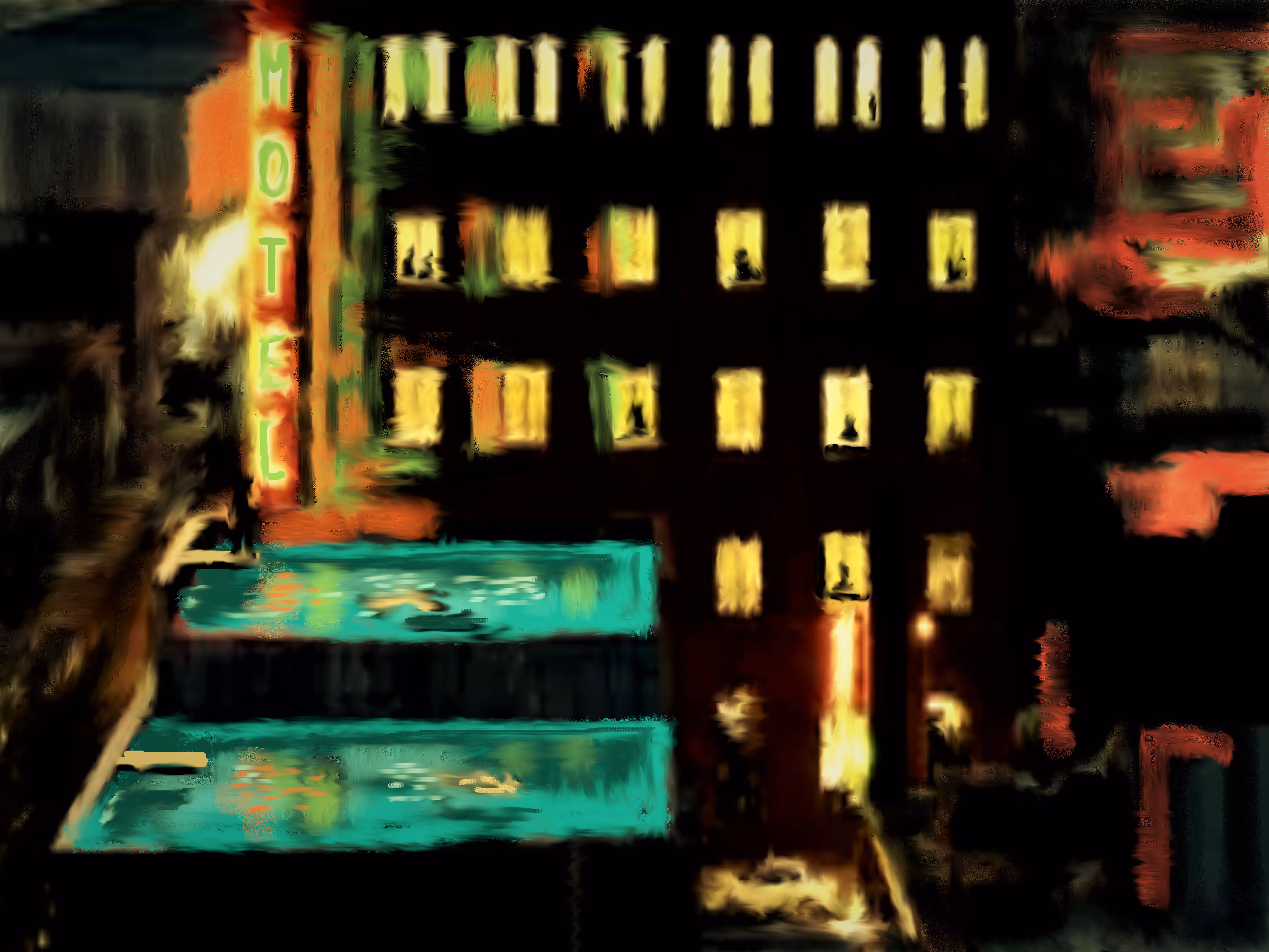 hot night