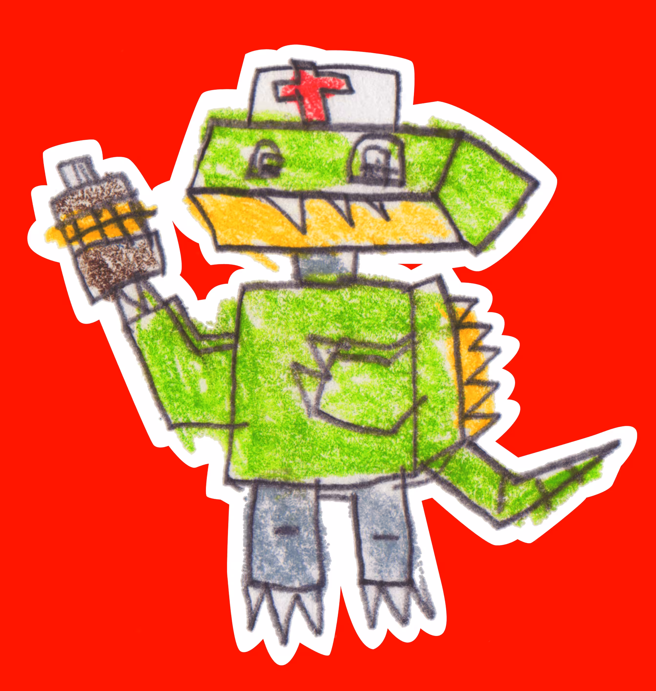 Dinorobot - T-Rex Nurse