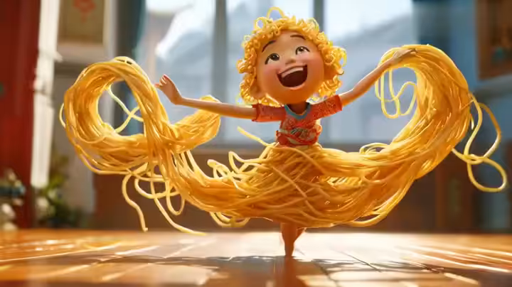 Noodle dance