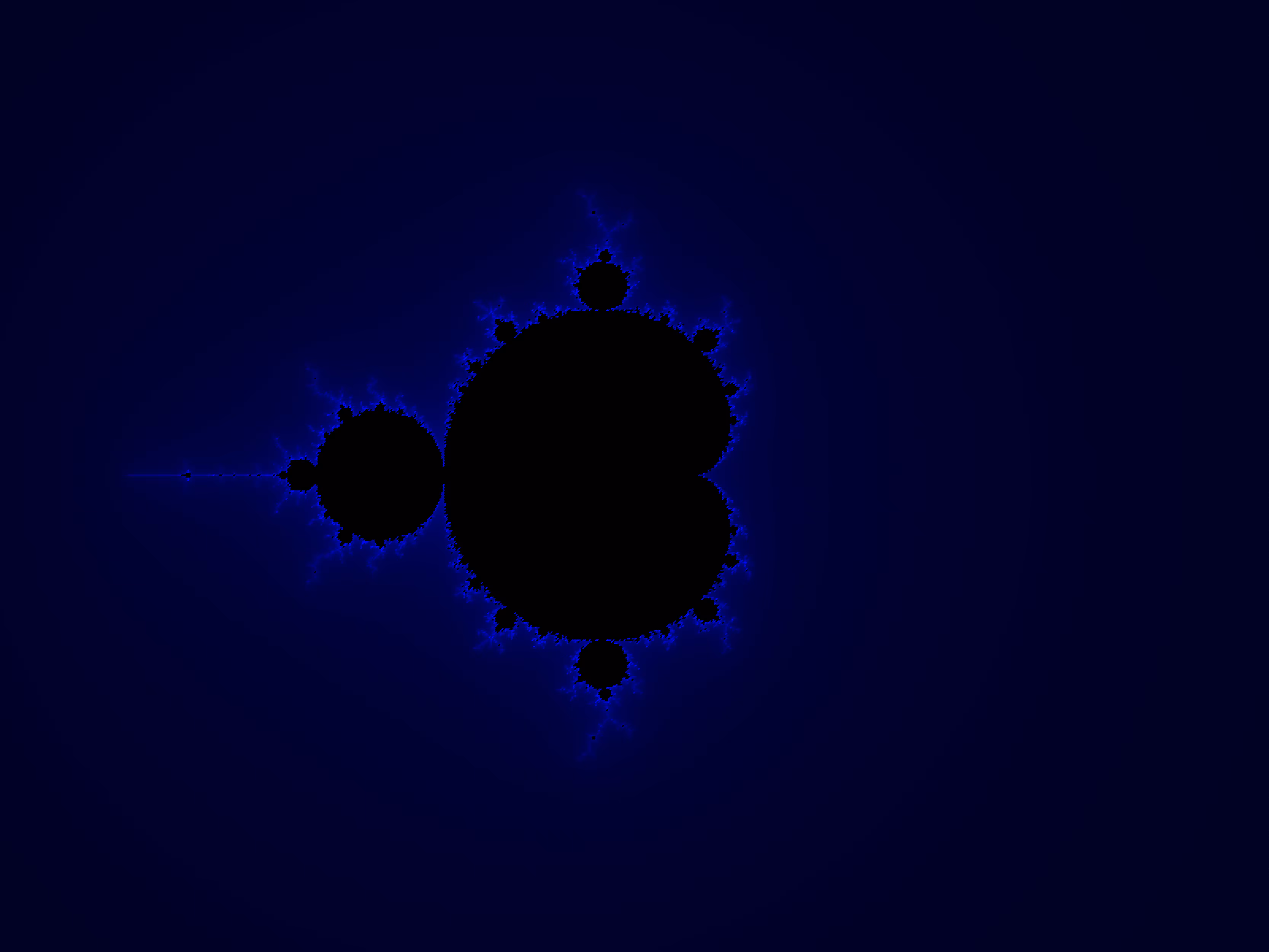 Mandelbrot Blue