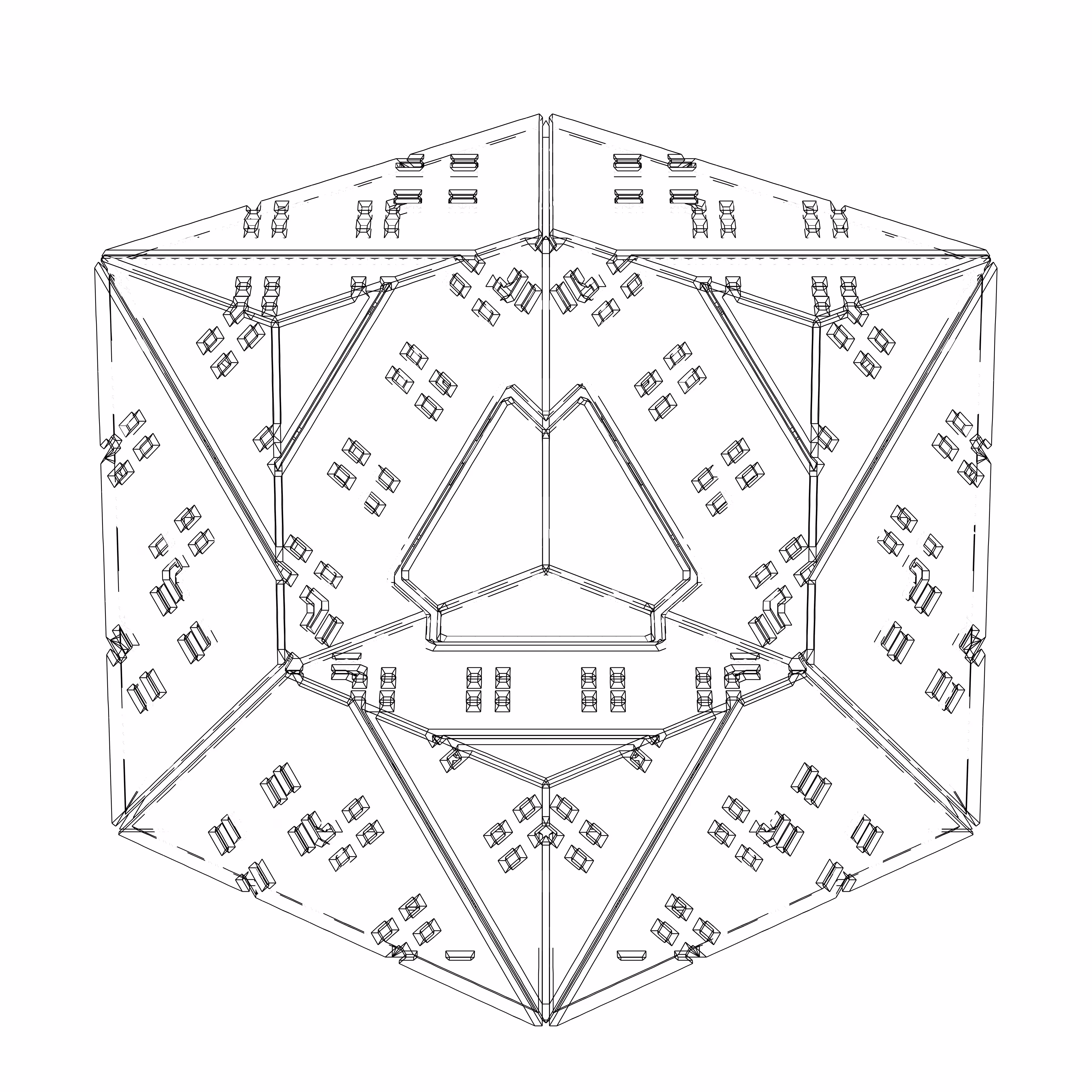 LL21 Alien Art Cube #626