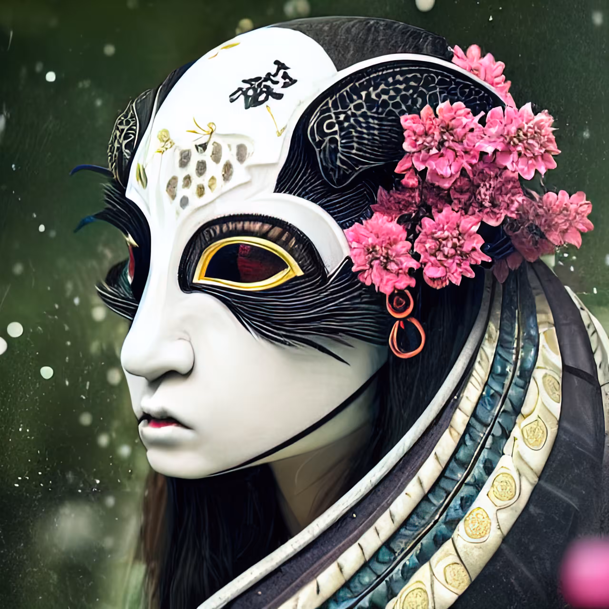 Flower mask