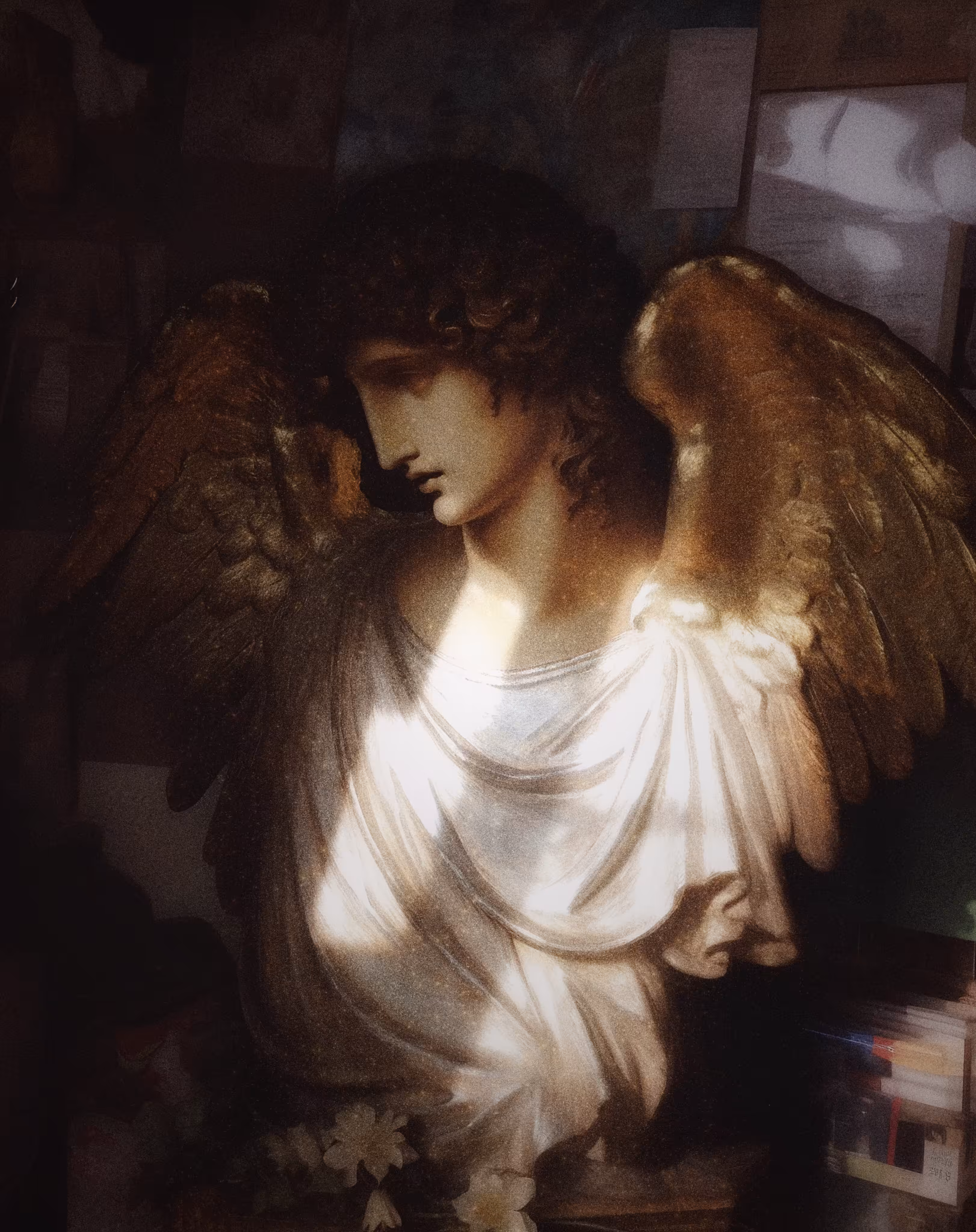 Angel in Artist Studio