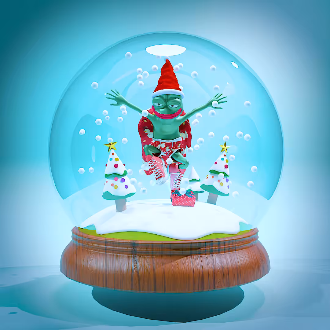 Santa Pepeglobe 🐸🔮