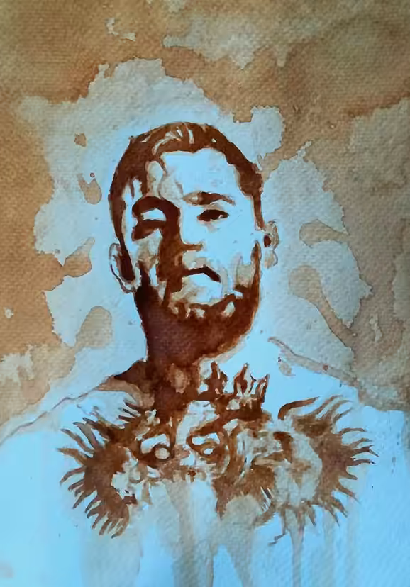 The Notorious_Coffee painting