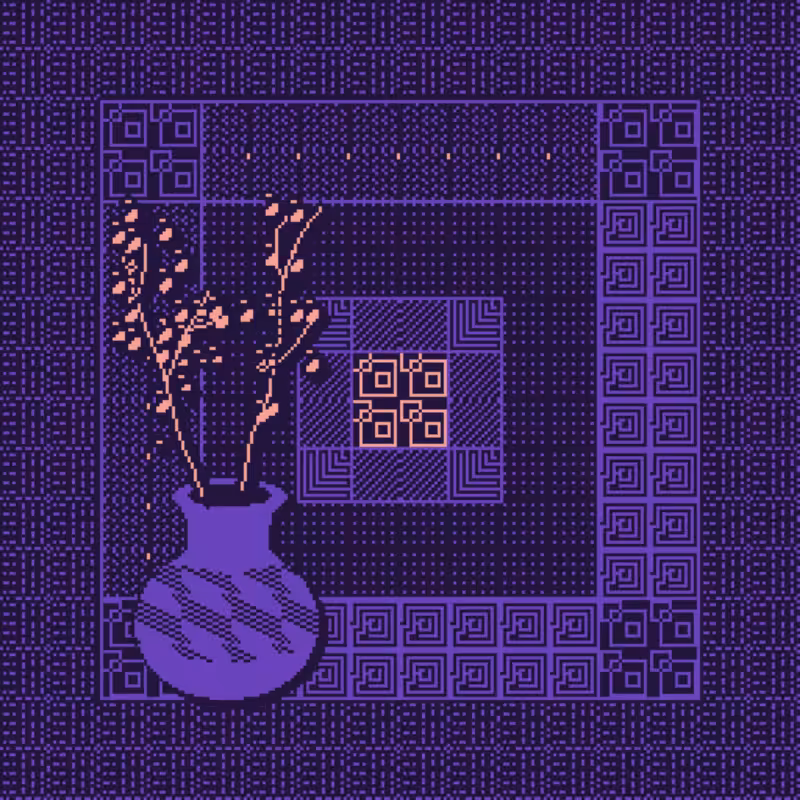 Purple Vases #50